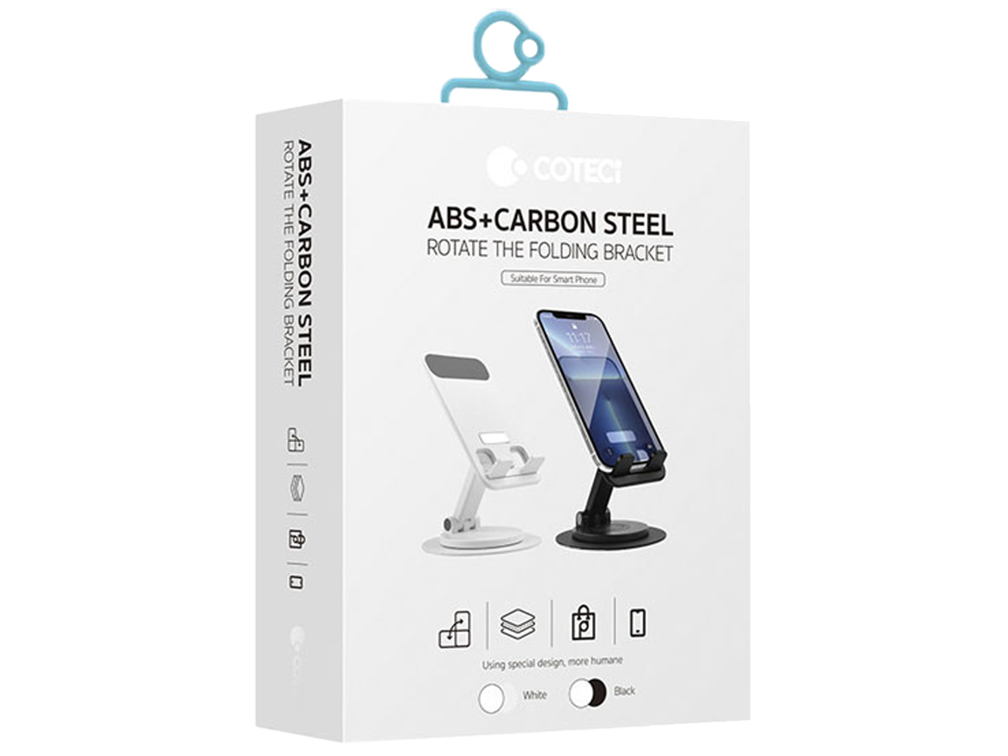 Coteci ABS+Carbon Steel Rotate The Folding Bracket - Best Prices
