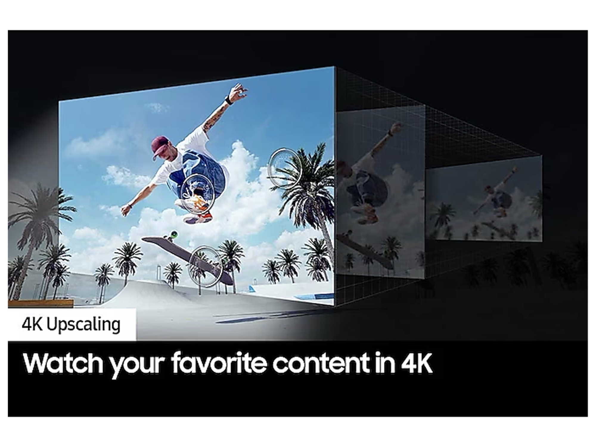 سامسونج تلفزيون ذكي Crystal UHD 4K طراز DU8000 بنظام تشغيل Tizen OS حجم 85 بوصة - أفضل سعر