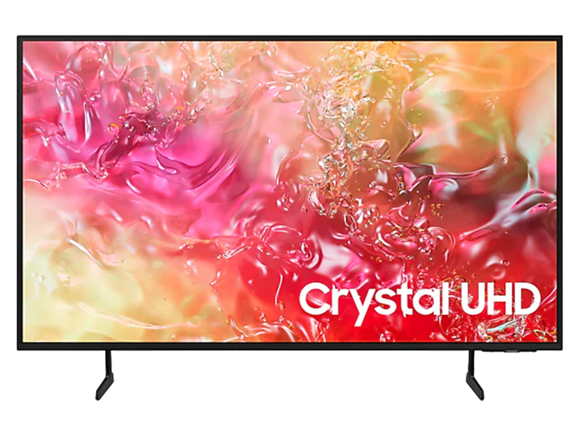 شاشة سامسونج سمارت Crystal UHD 4K طراز DU7000 بنظام تشغيل Tizen OS - أفضل سعر