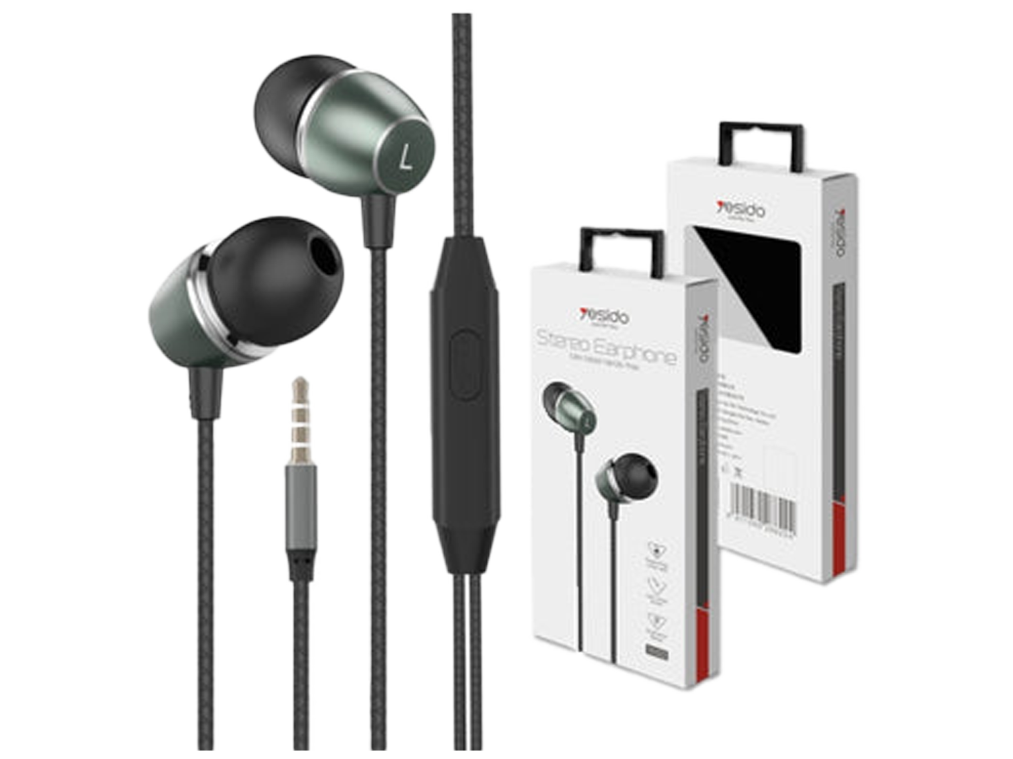 Yesido YH22 In-Ear Wired Stereo 3.5mm Earphone - Best Prices