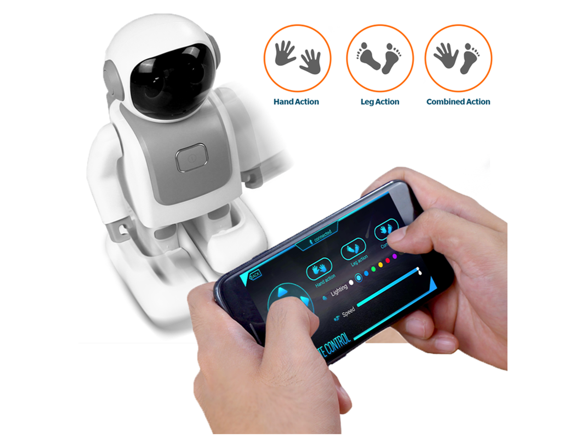 Dancing Robert Interactive Companion Robot - Best Prices