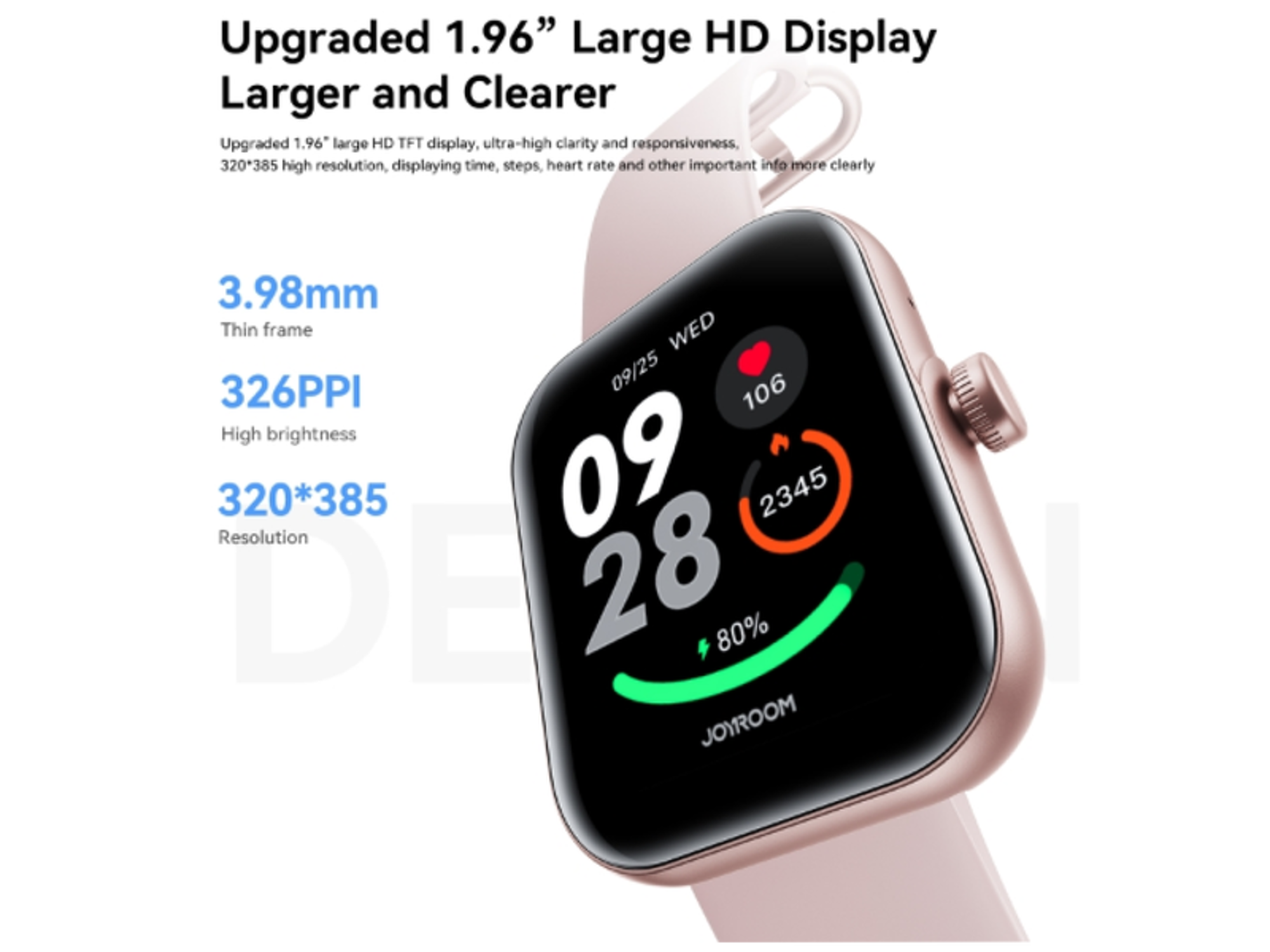 JoyRoom JR-FT5 Plus Smart Watch - Best Prices