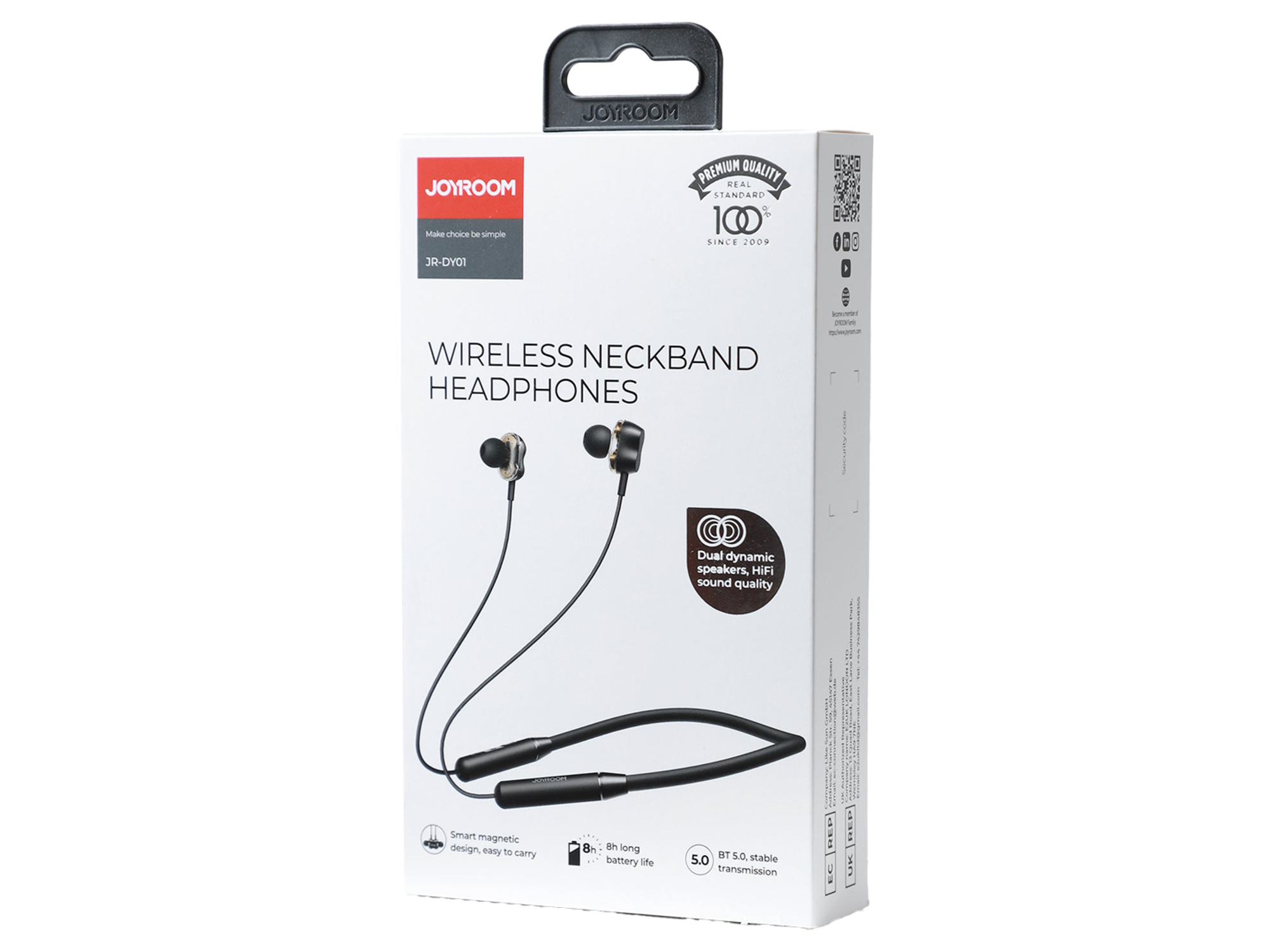 JoyRoom JR-DY01 Magnetic Neckband Headphone - Best Prices
