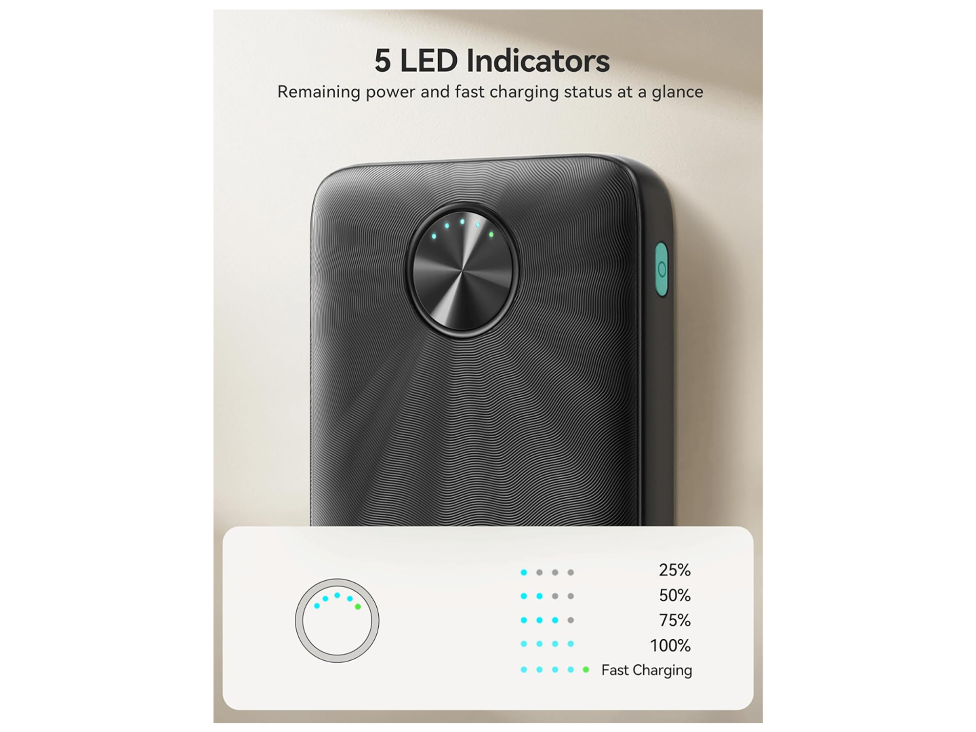 JoyRoom JR-PBF15 22.5W 10000mAh LED Fast Charging Power Bank - Best Prices