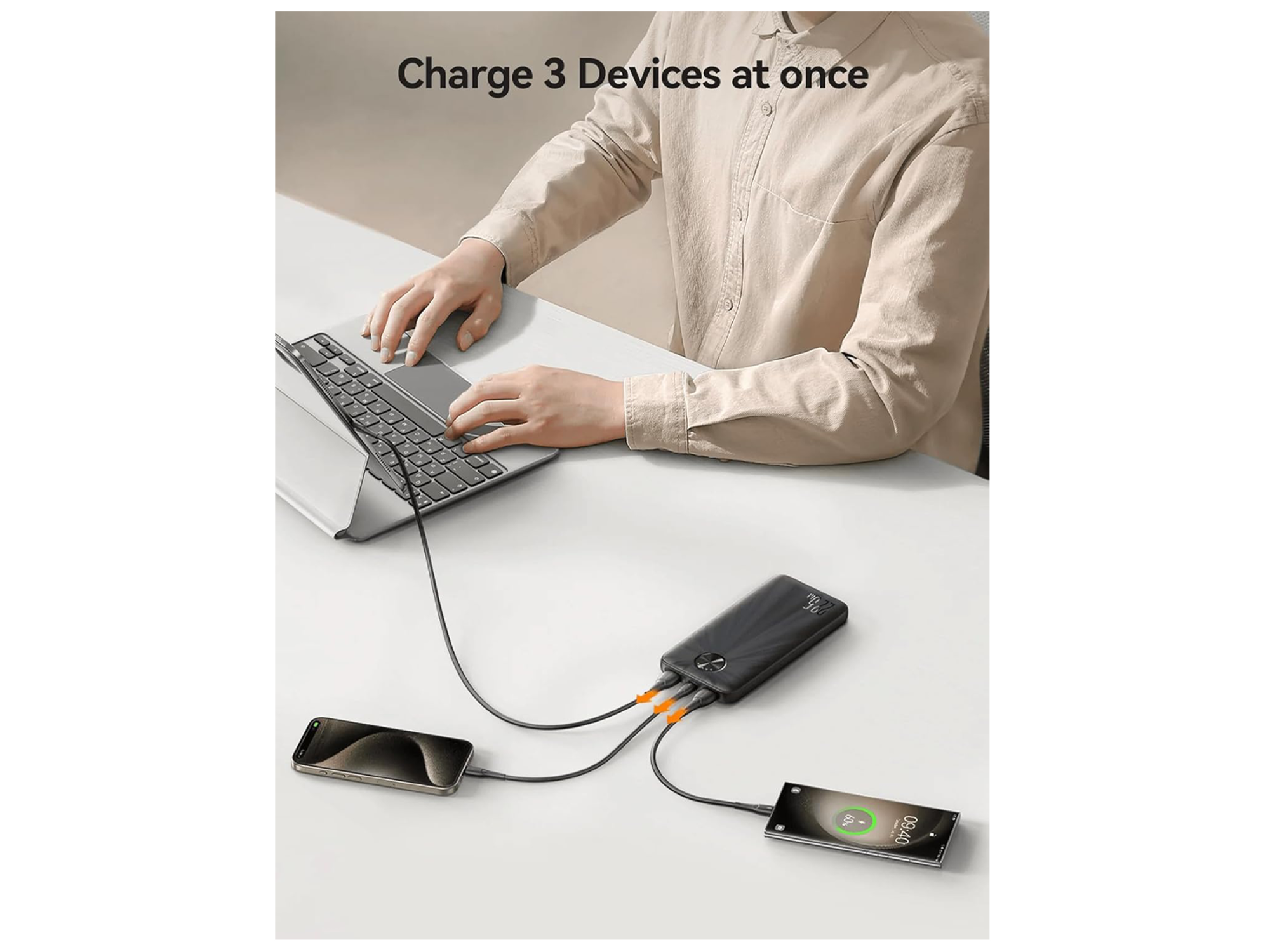 JoyRoom JR-PBF15 22.5W 10000mAh LED Fast Charging Power Bank - Best Prices