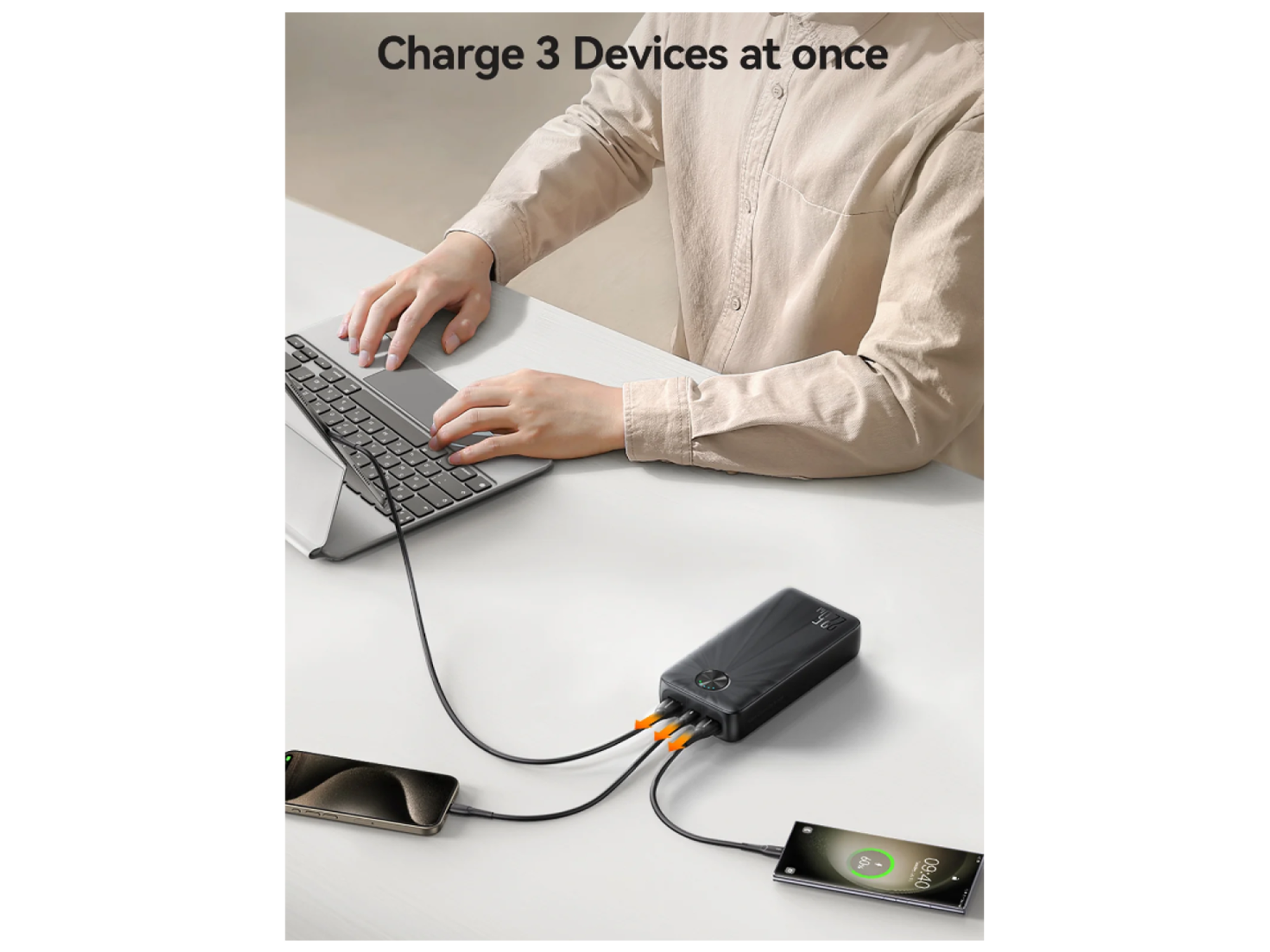 JoyRoom JR-PBF16 22.5W LED Power Bank 20000mAh - Best Prices