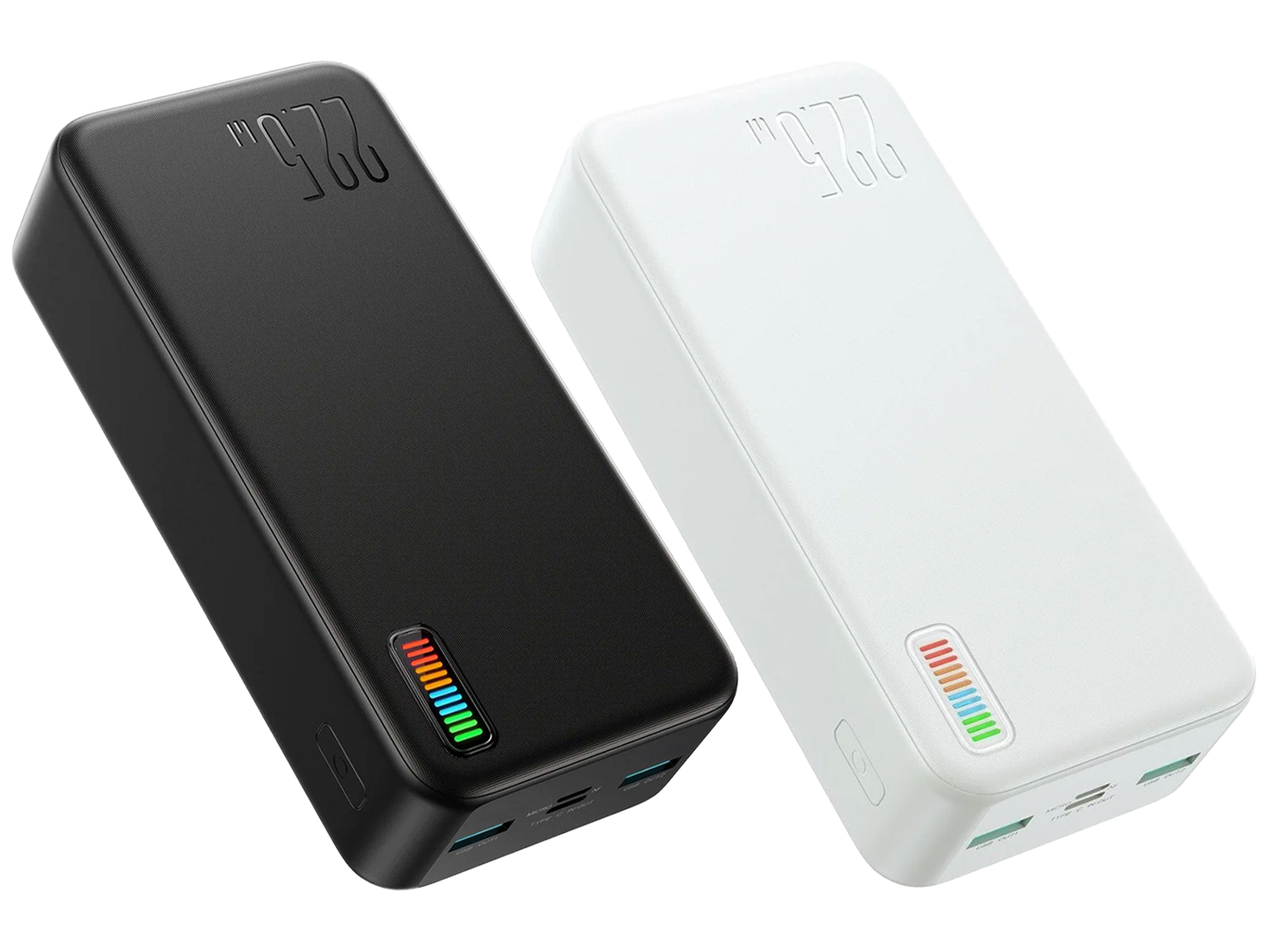 JoyRoom JR-QP196 Dazzling 30000mah 22.5W Fast Charging Powerbank with 4 Color LED Charge Indicator - Best Prices