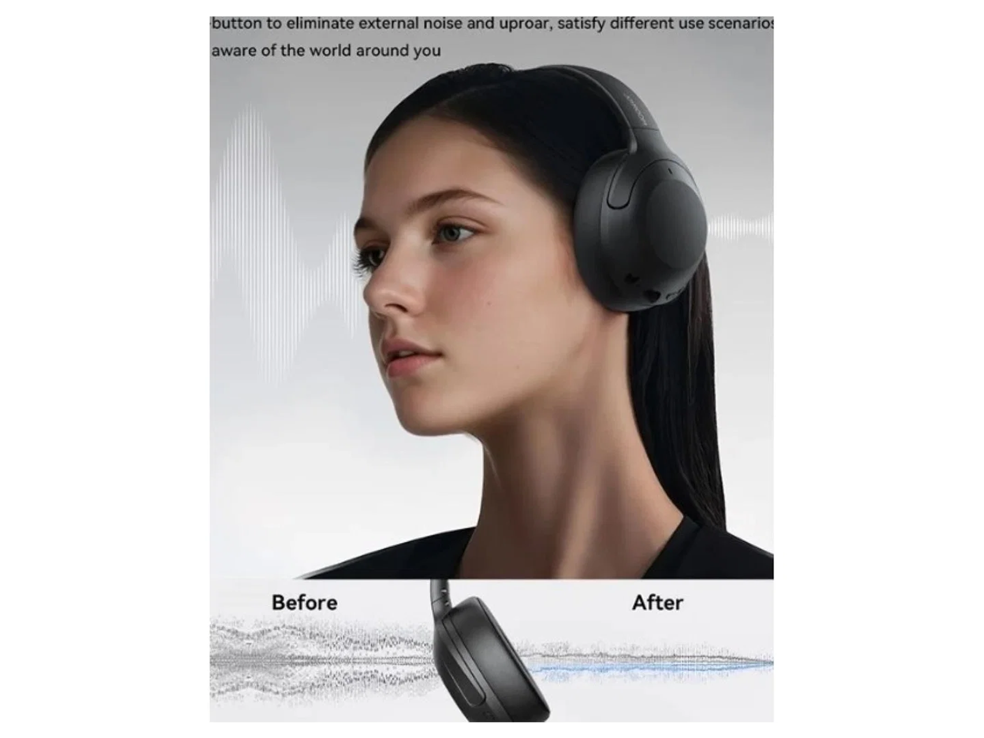 JoyRoom Head Series JR-JH2 Hybrid ANC Wireless Headphones - Best Prices