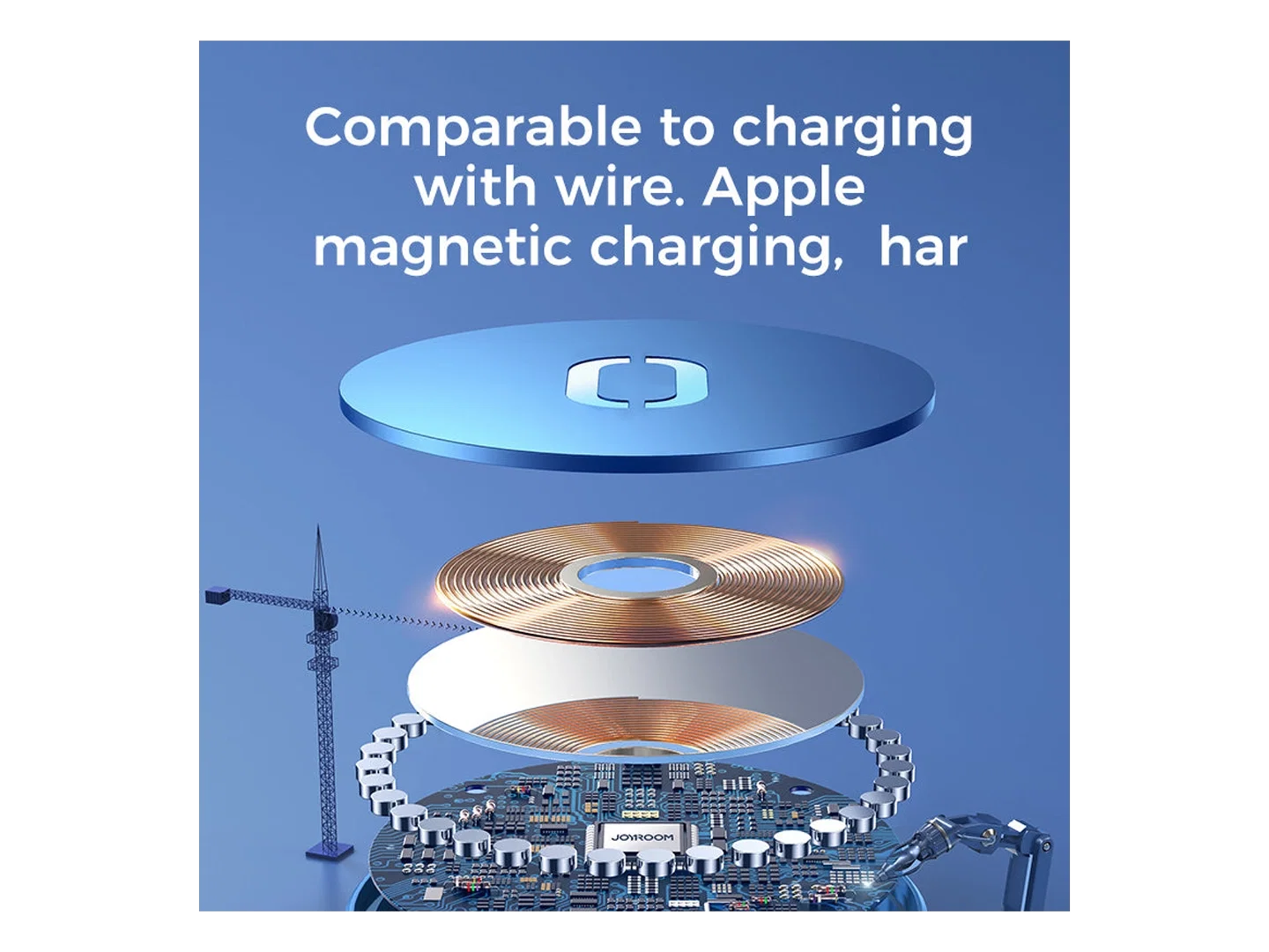 JoyRoom JR-A28 15W magnetic wireless fast charger - Best Prices