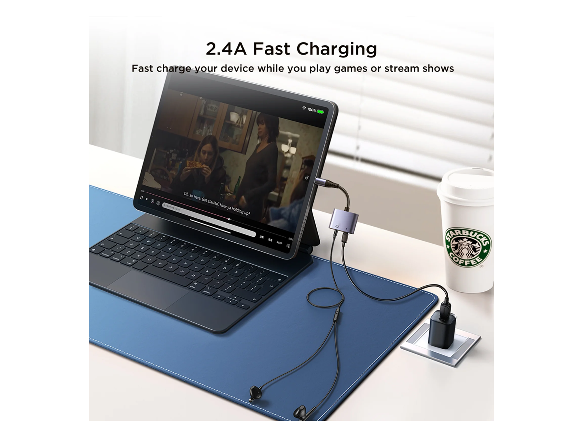 JoyRoom SY-L01 Audio-Transfer Series 2-in-1 Audio Adapter Lightning to 3.5mm + Lightning - Best Prices