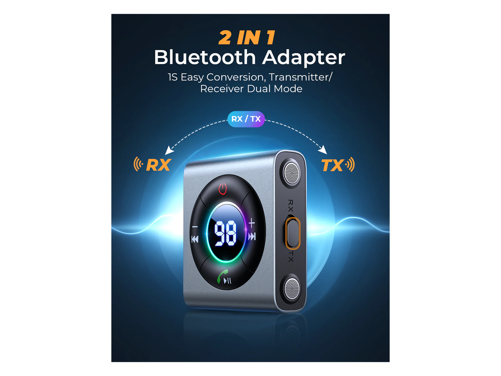 JoyRoom JR-CB3 Wireless Transmitter/Receiver 2-in-1 - Best Prices
