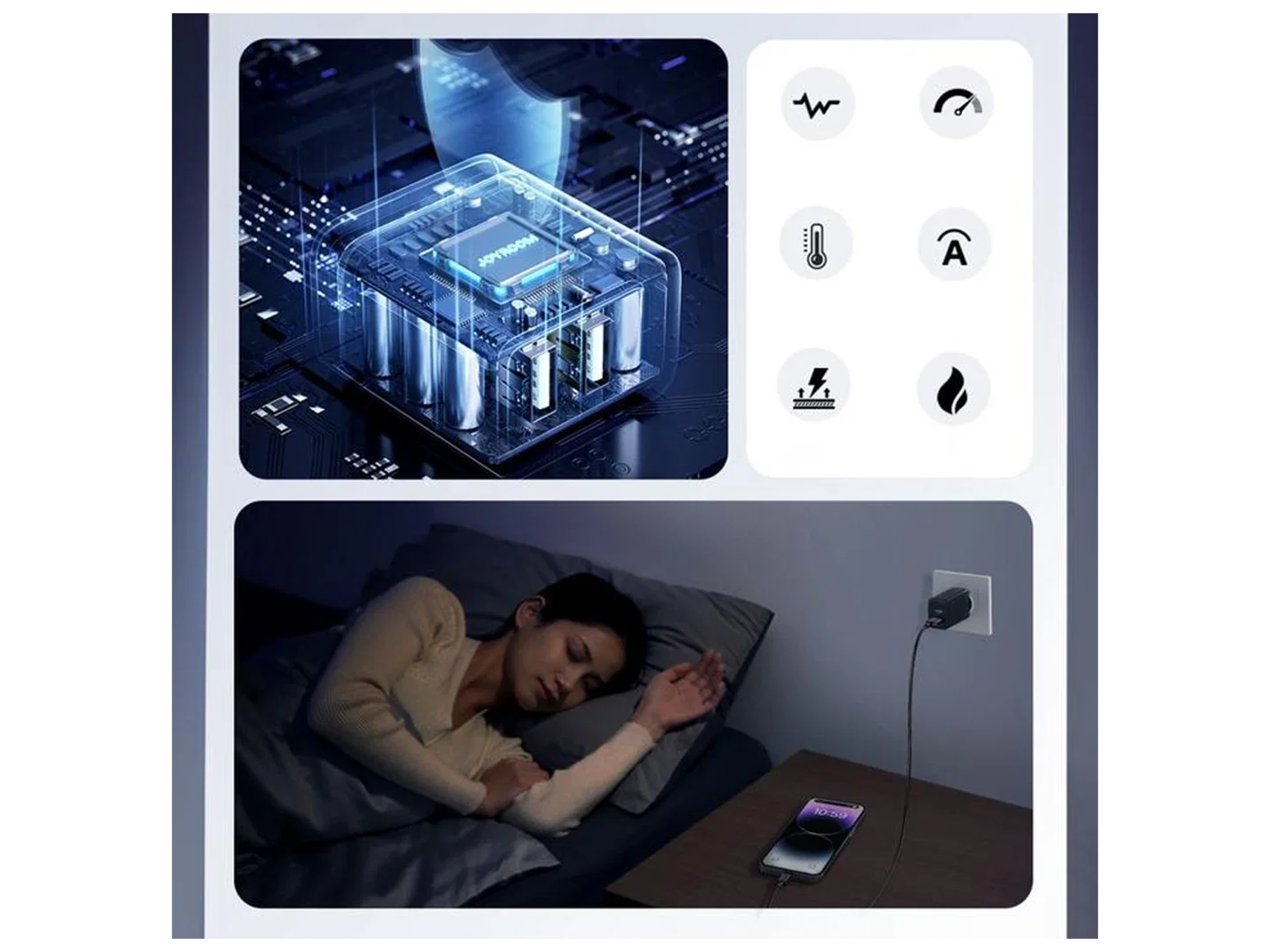 JoyRoom JR-TCN01 2USB Charger-(EU) - Best Prices