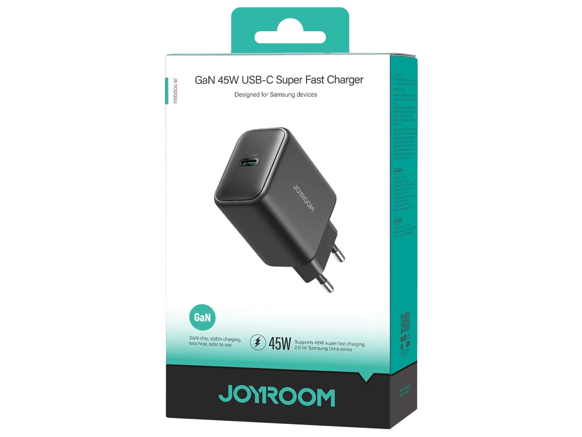JoyRoom JR-TCG13 GaN 45W USB-C Super Fast Charger - Best Prices