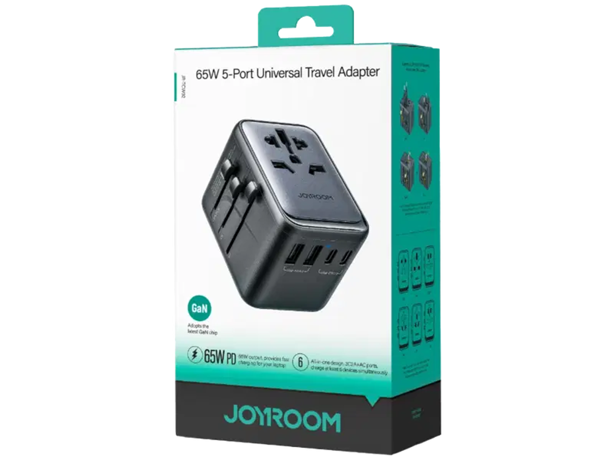 JoyRoom  JR-TCW02 65W Universal Travel Adapter - Best Prices