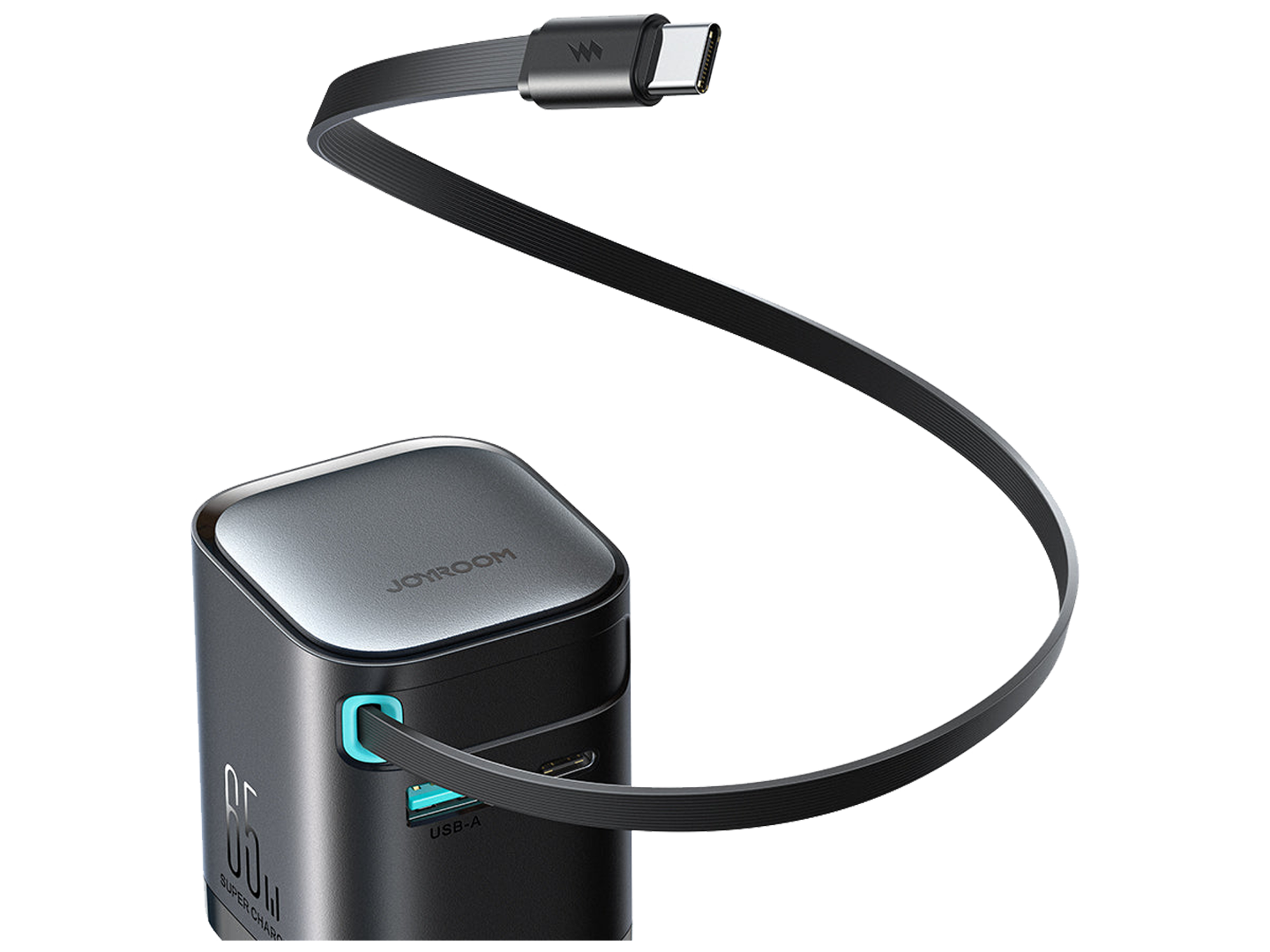 JoyRoom JR-TCL02 GaN 65W Charger with Retractable Cable - Best Prices