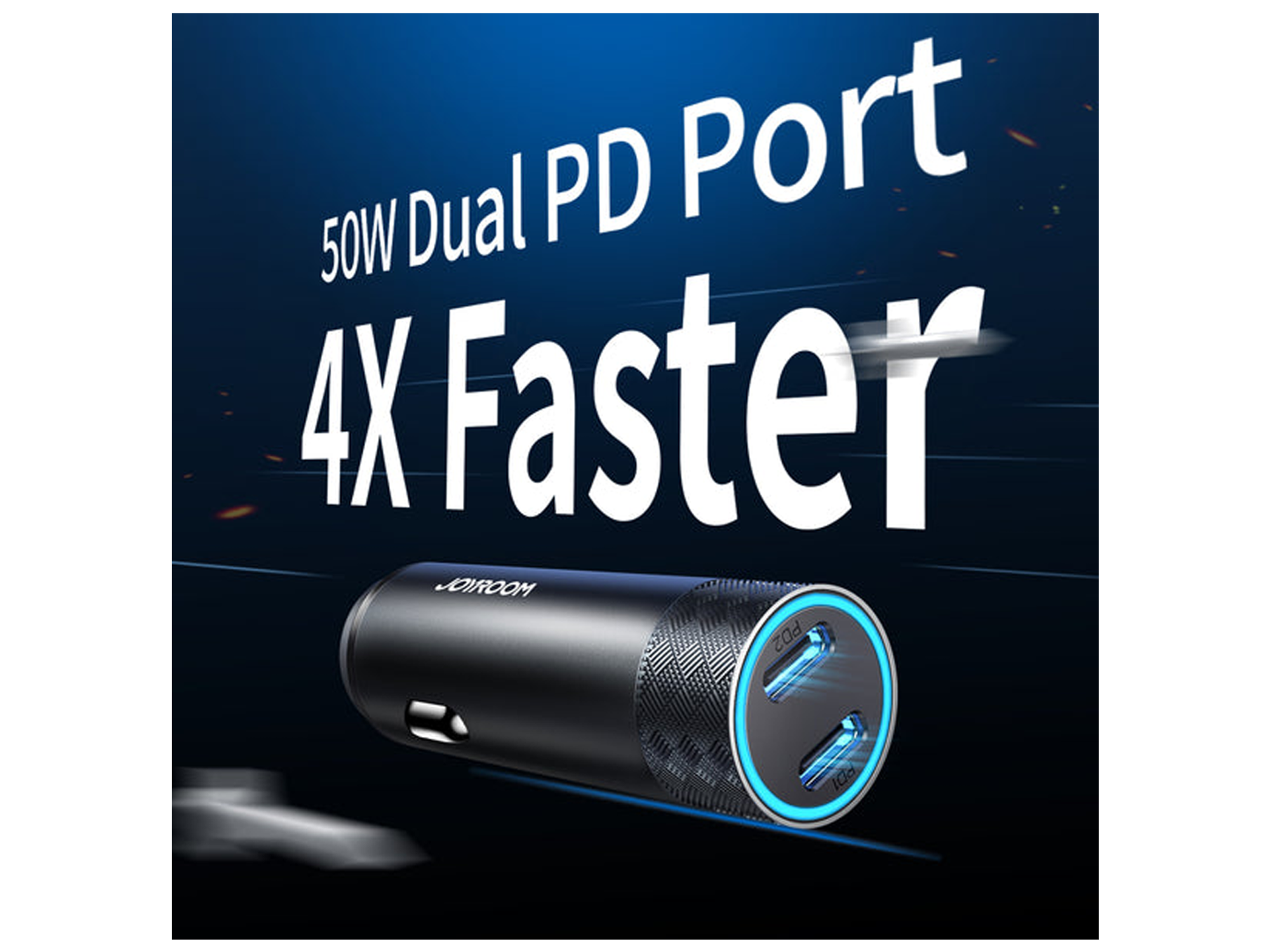 JoyRoom JR-CL13 50W Dual-port PD Car Charger - Best Prices