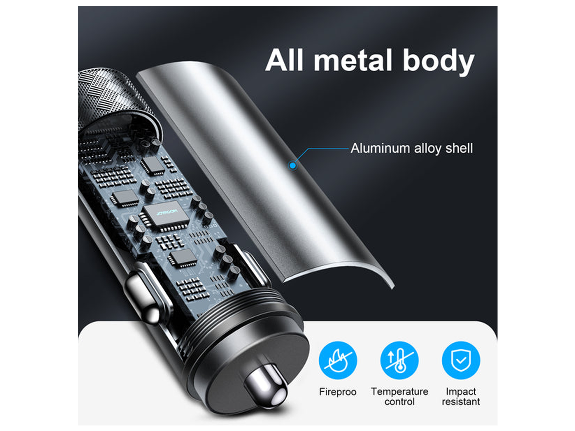 JoyRoom JR-CL13 50W Dual-port PD Car Charger - Best Prices