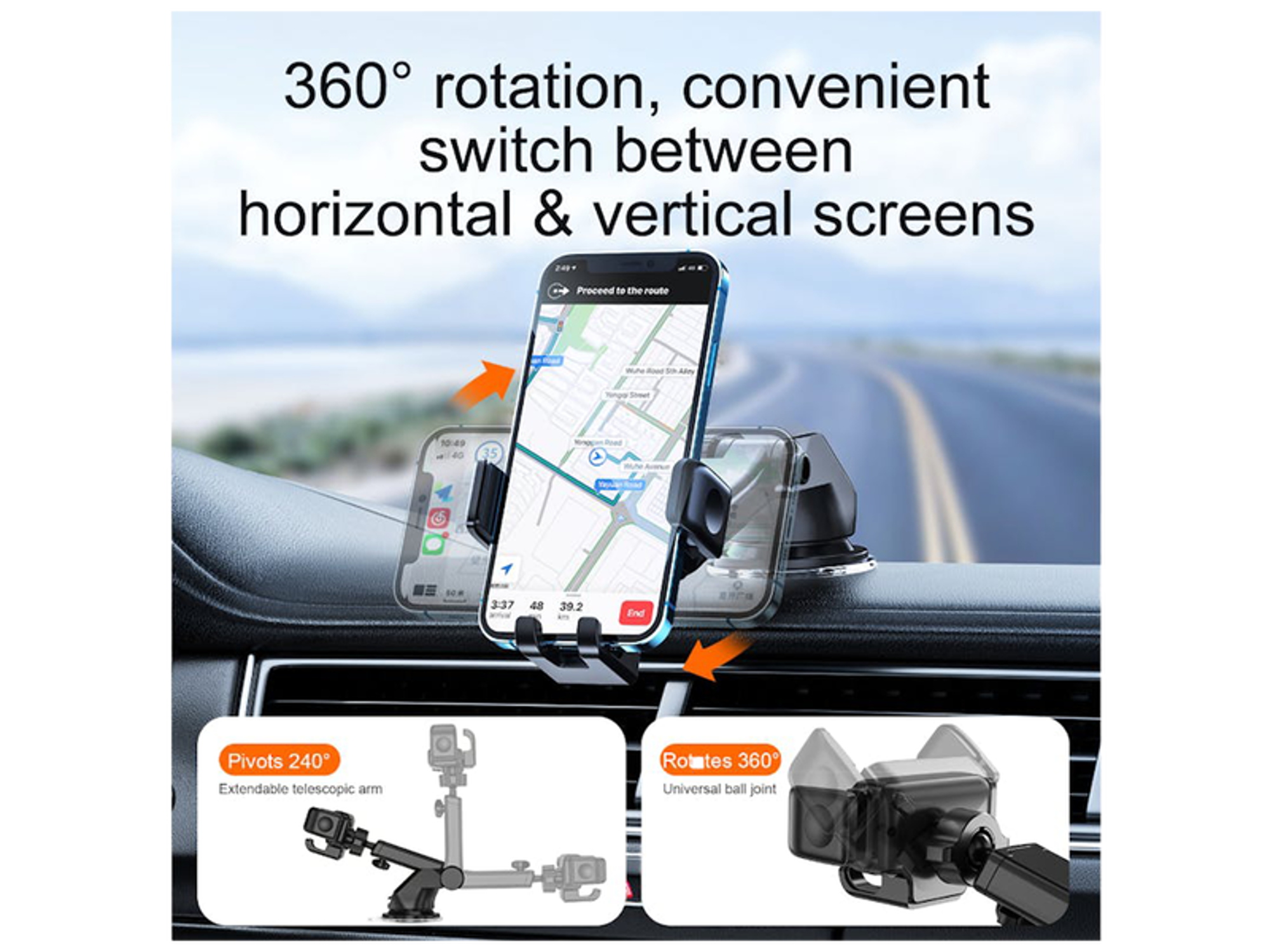 JoyRoom JR-ZS283 Car Phone Holder (Dashboard) - Best Prices