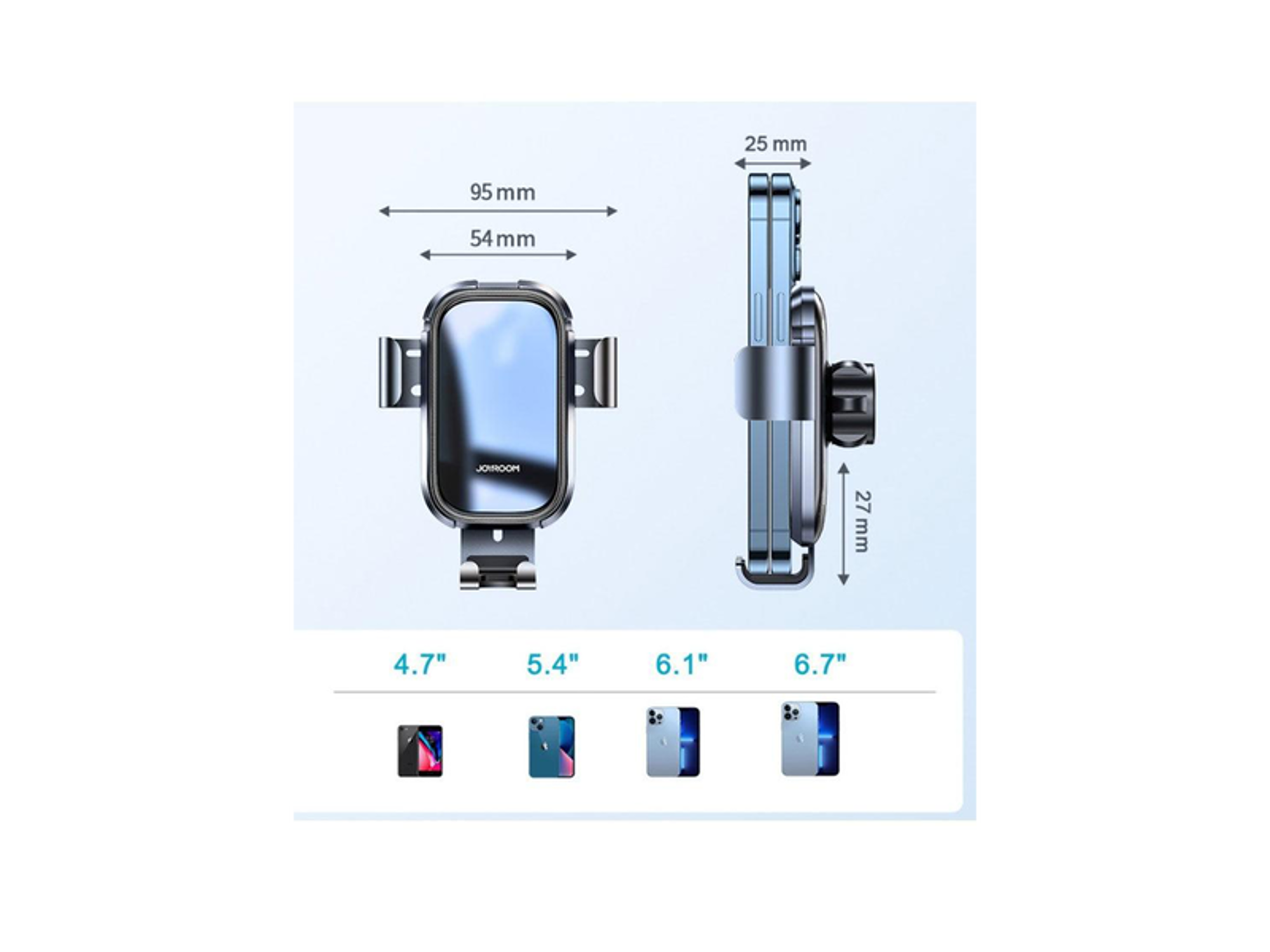 JoyRoom JR-ZS310 Gravity Car Phone Holder (Air Vent) - Best Prices