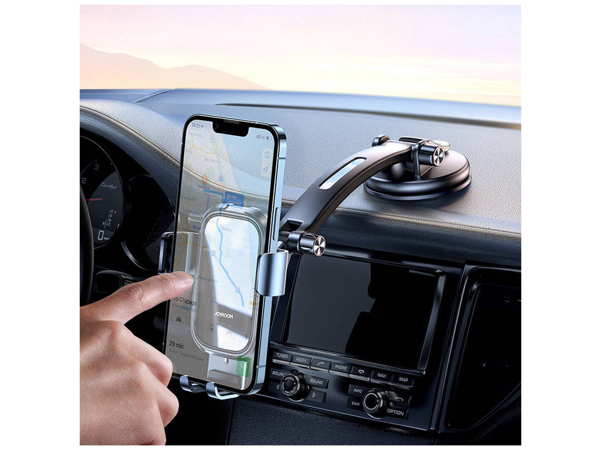 JoyRoom JR-ZS310 Gravity Car Phone Holder (Dashboard) - Best Prices
