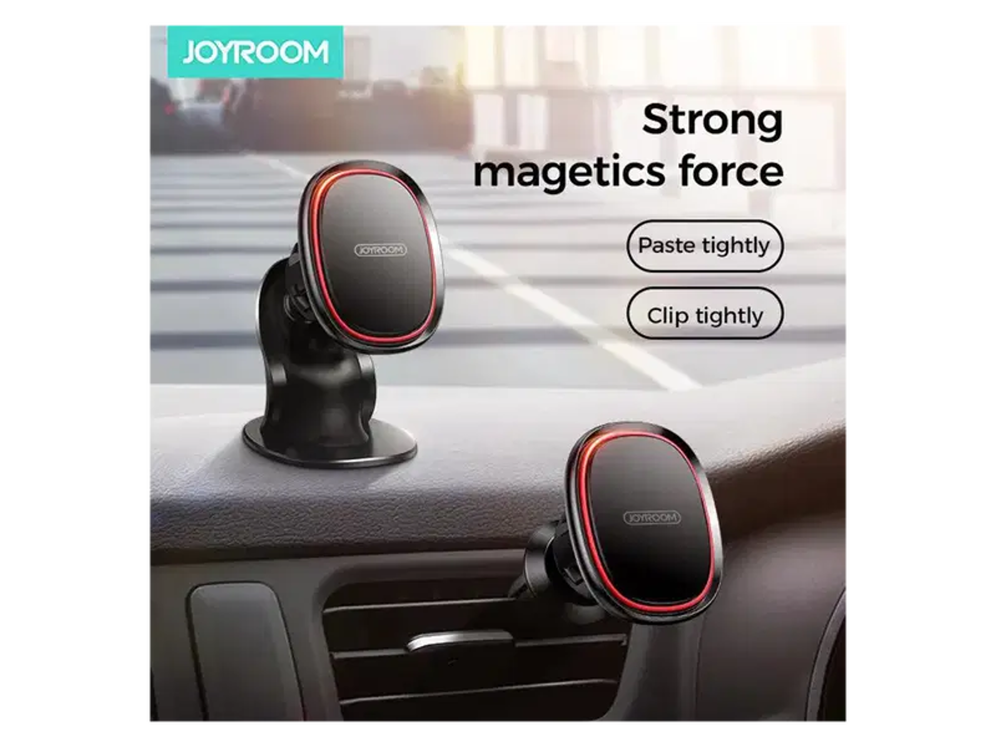 JoyRoom JR-ZS205 Magic series magnetic car holder (dashboard) - Best Prices