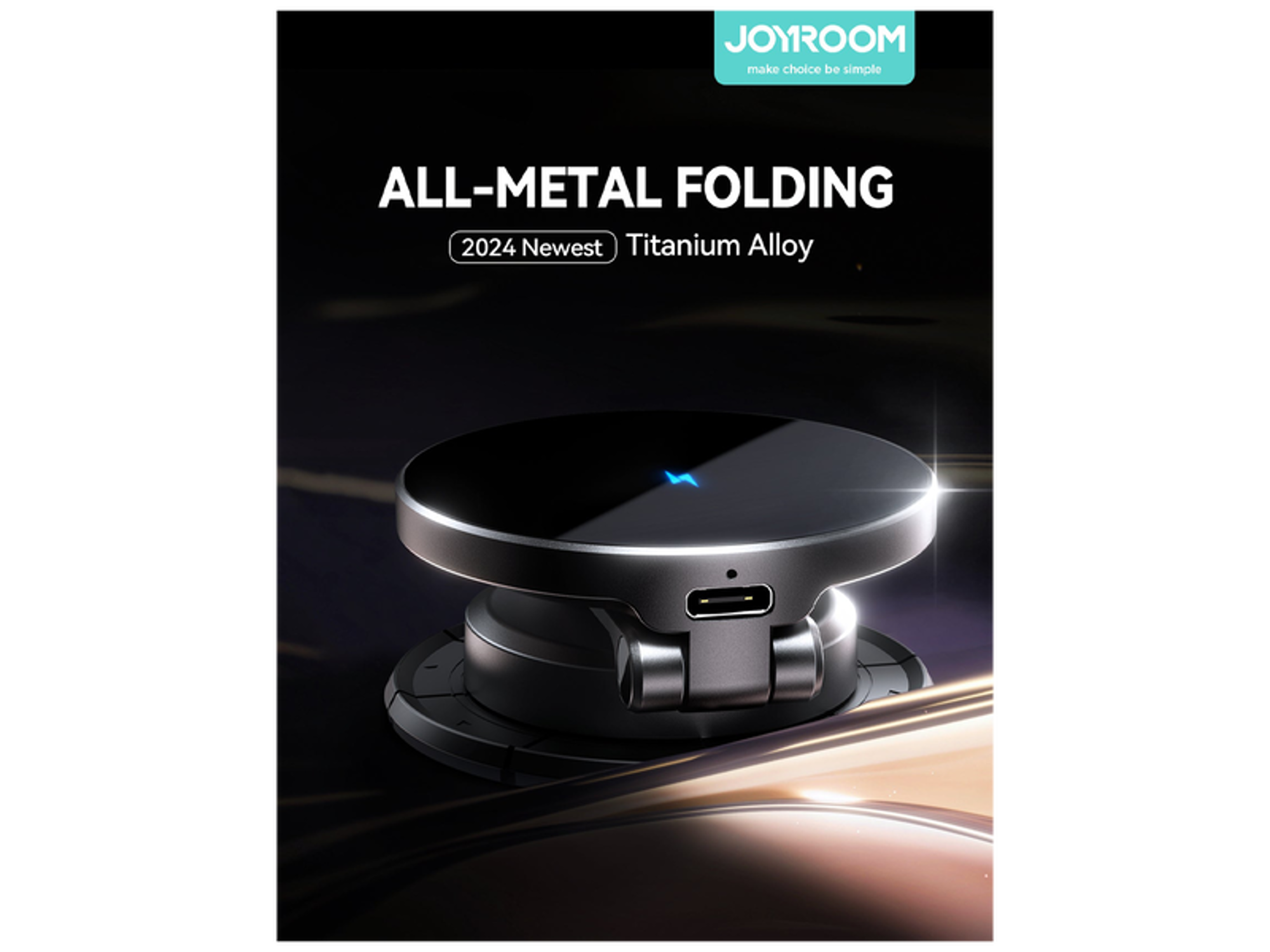 JoyRoom JR-ZS408 Magnetic Wireless Car Charger Holder - Best Prices