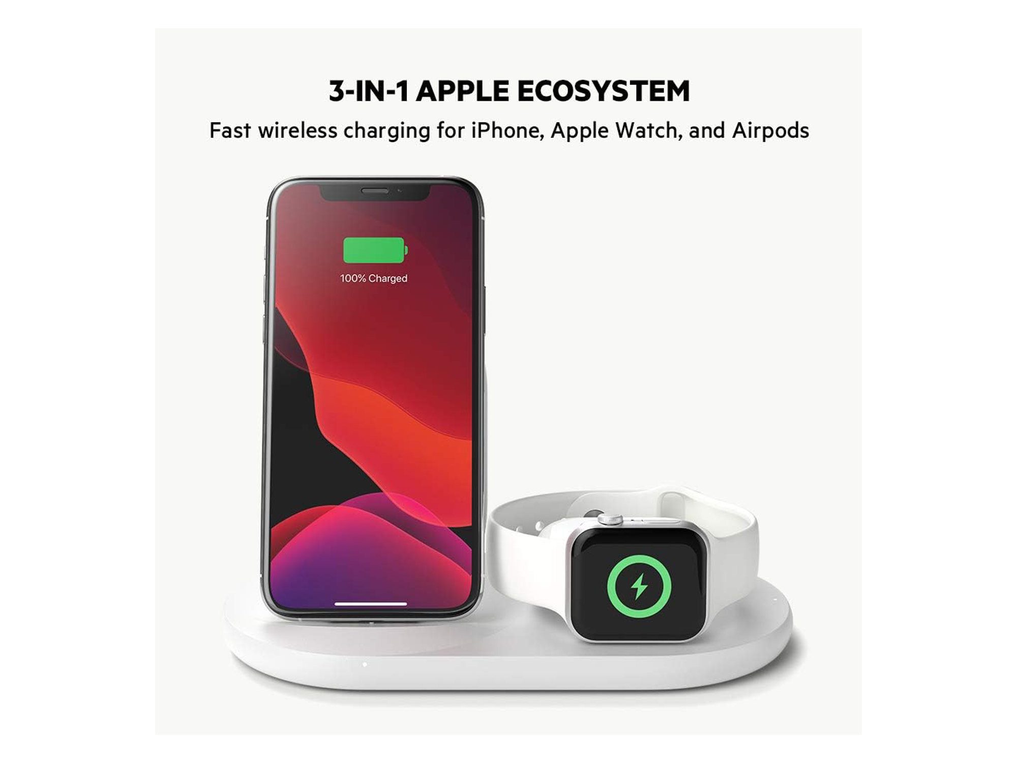 Belkin BoostCharge 3-in-1 Wireless Charger for Apple Devices - Best Prices