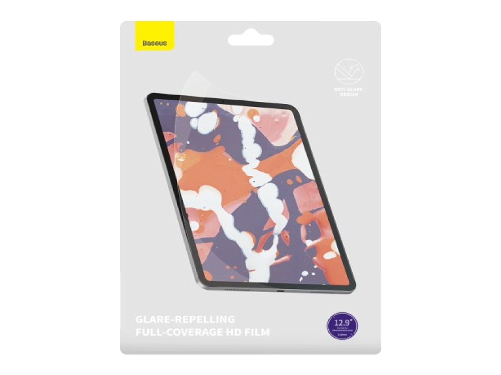 Baseus 0.15mm Glare-Repelling Full-Coverage HD Film for Pad Pro 2022 12.9-inch, Clear - Best Prices