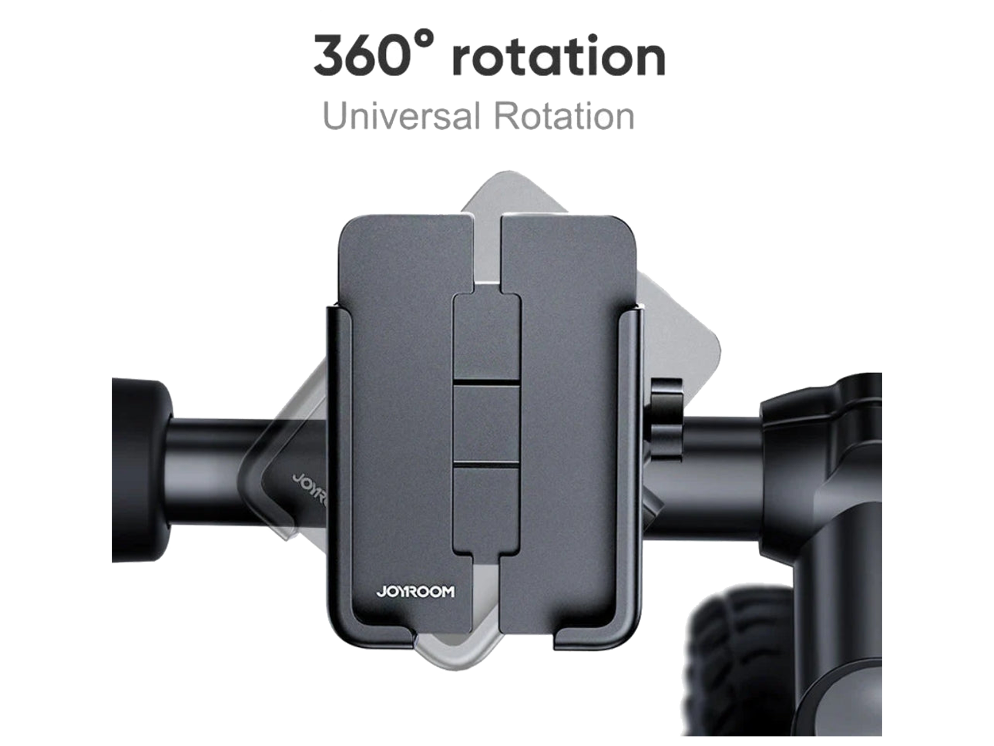 JoyRoom JR-ZS252 Metal 360-degree Rotation Phone Bracket for Bicycle - Best Prices