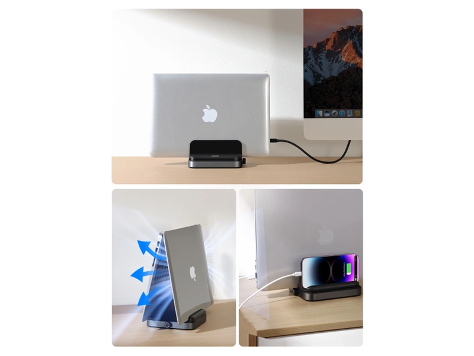 JoyRoom JR-ZS374 Vertical Laptop Stand (Single Slot) - Best Prices