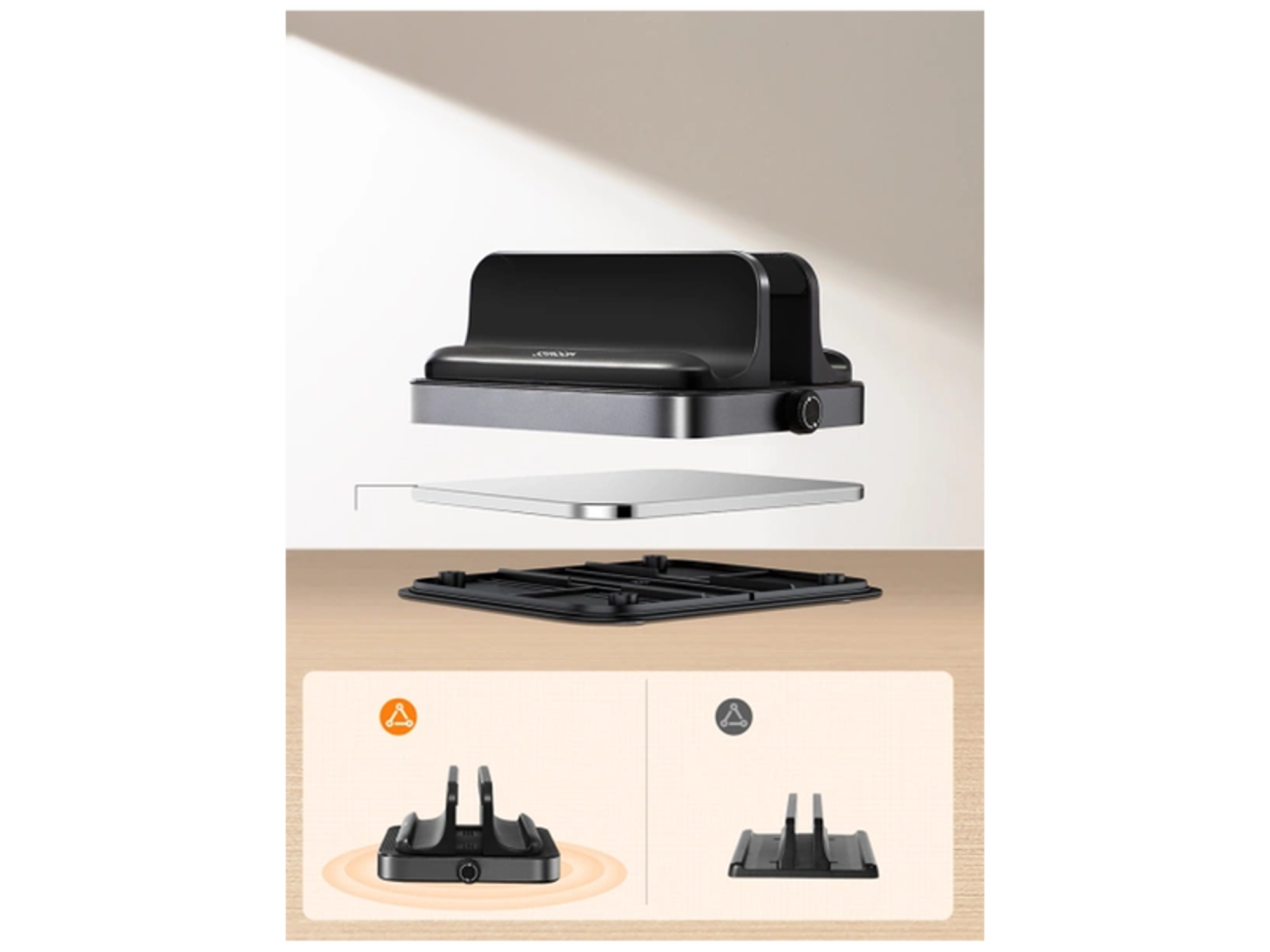 JoyRoom JR-ZS374 Vertical Laptop Stand (Single Slot) - Best Prices