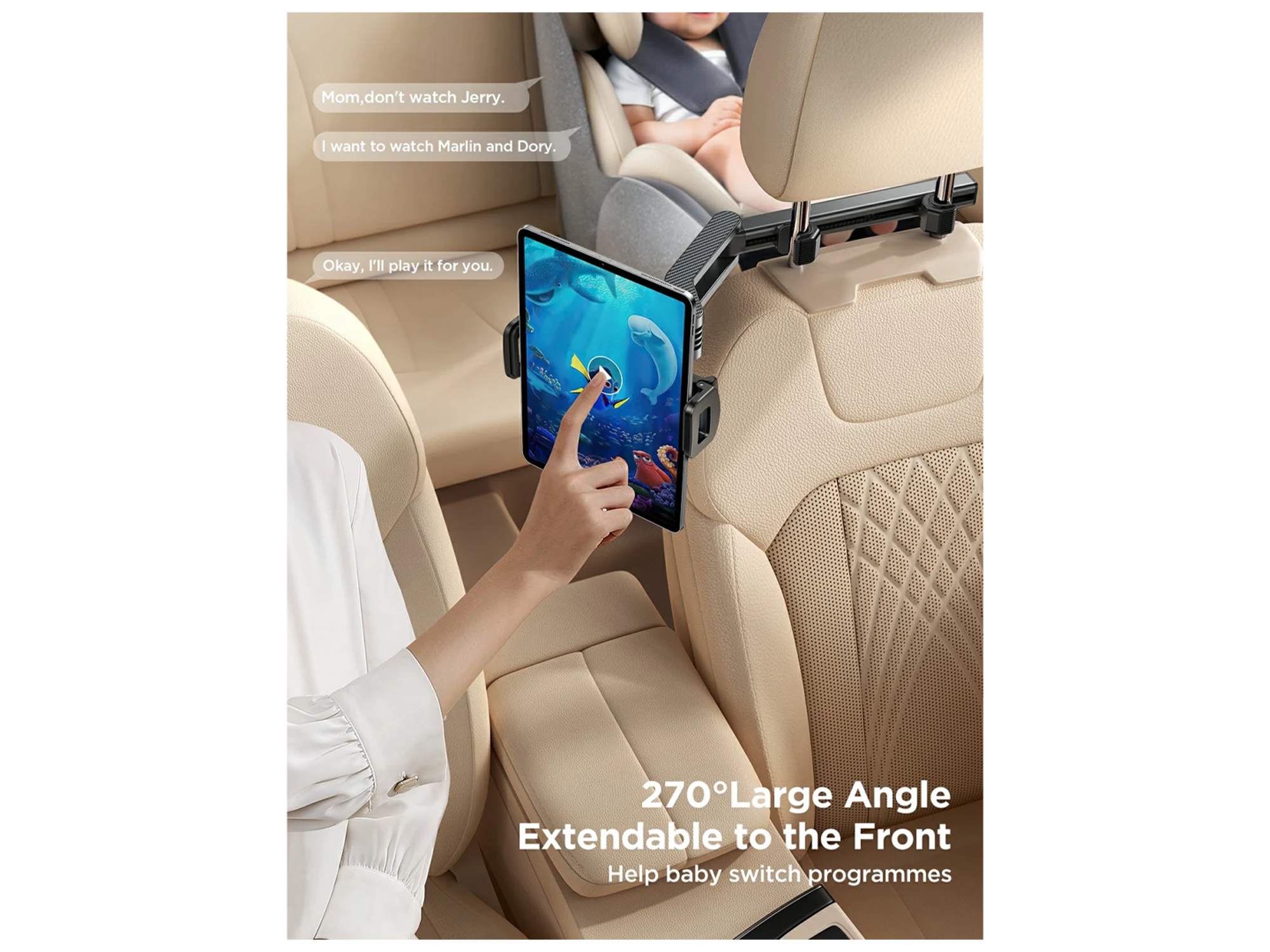 JoyRoom JR-ZS369 Car Headrest Tablet Holder - Best Prices