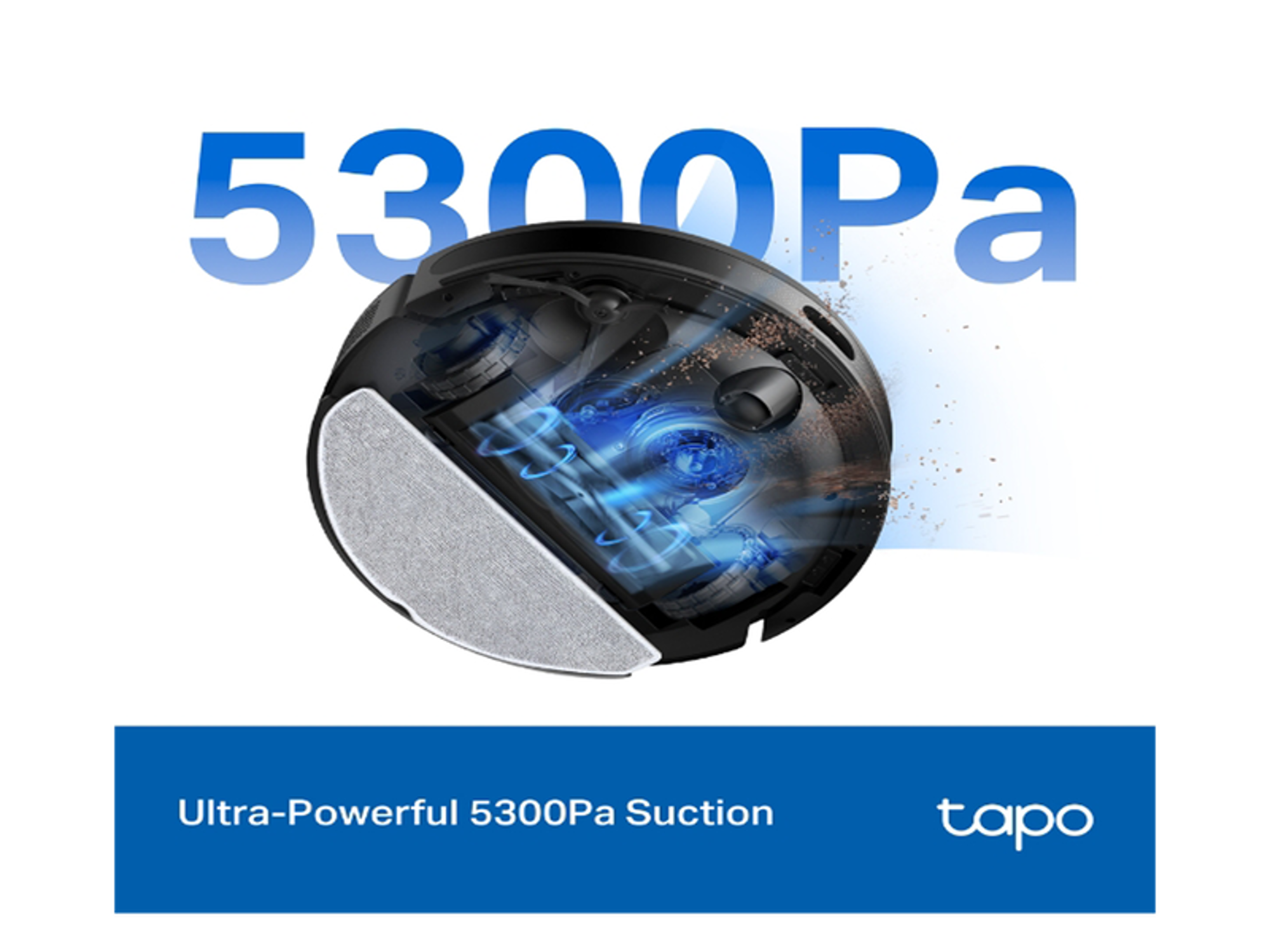 Tapo RV20 Max Plus  5300Pa Suction MagSlim™ LiDAR Navigation  Robot Vacuum and Mop with Auto-Empty Dock - Best Prices