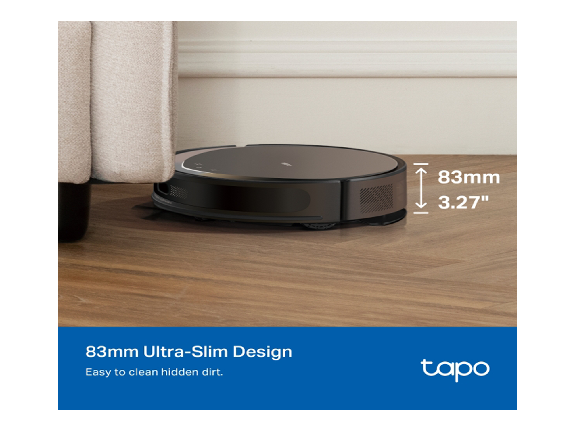 Tapo RV20 Max Plus  5300Pa Suction MagSlim™ LiDAR Navigation  Robot Vacuum and Mop with Auto-Empty Dock - Best Prices