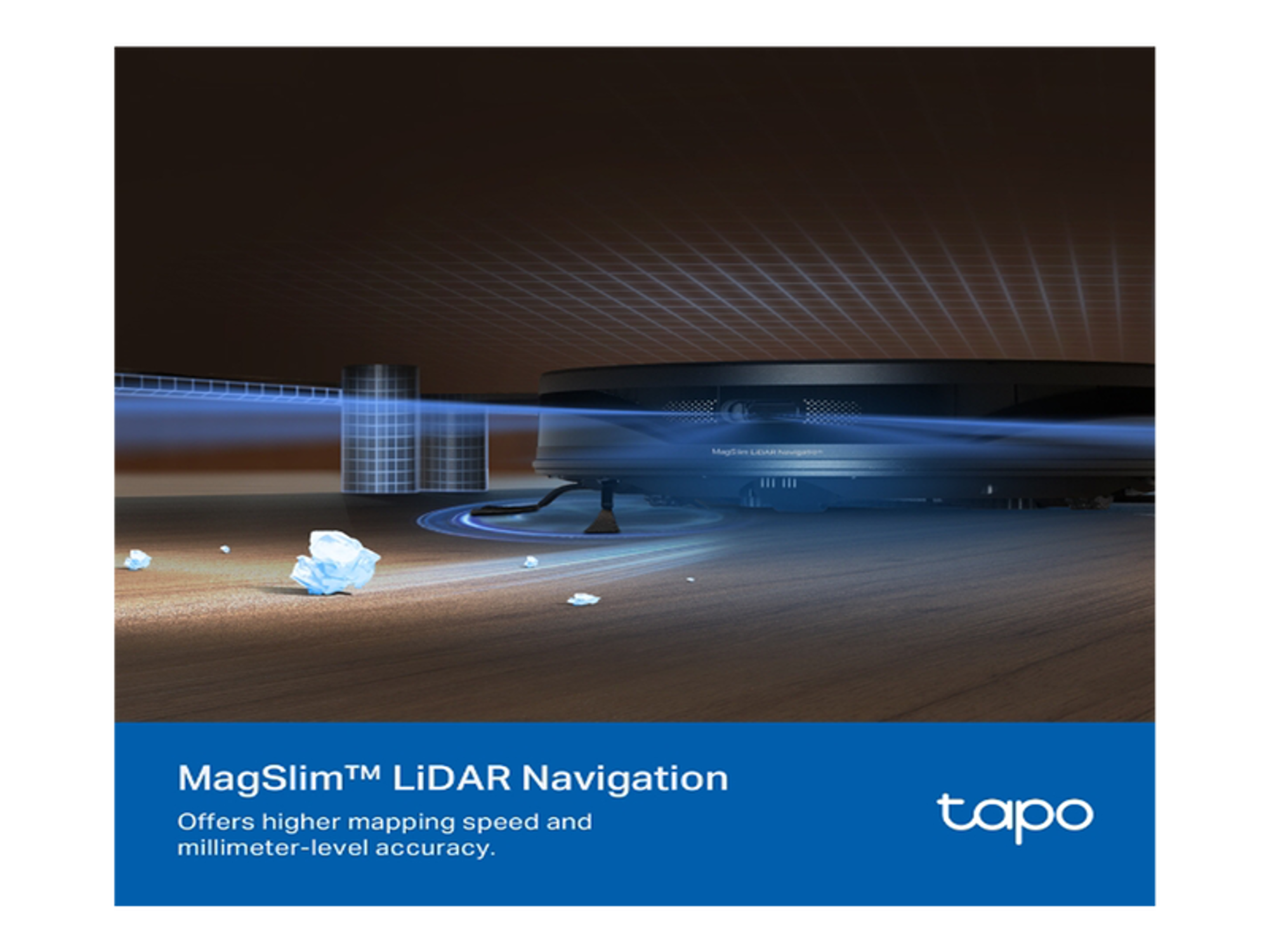 Tapo RV20 Max Plus  5300Pa Suction MagSlim™ LiDAR Navigation  Robot Vacuum and Mop with Auto-Empty Dock - Best Prices