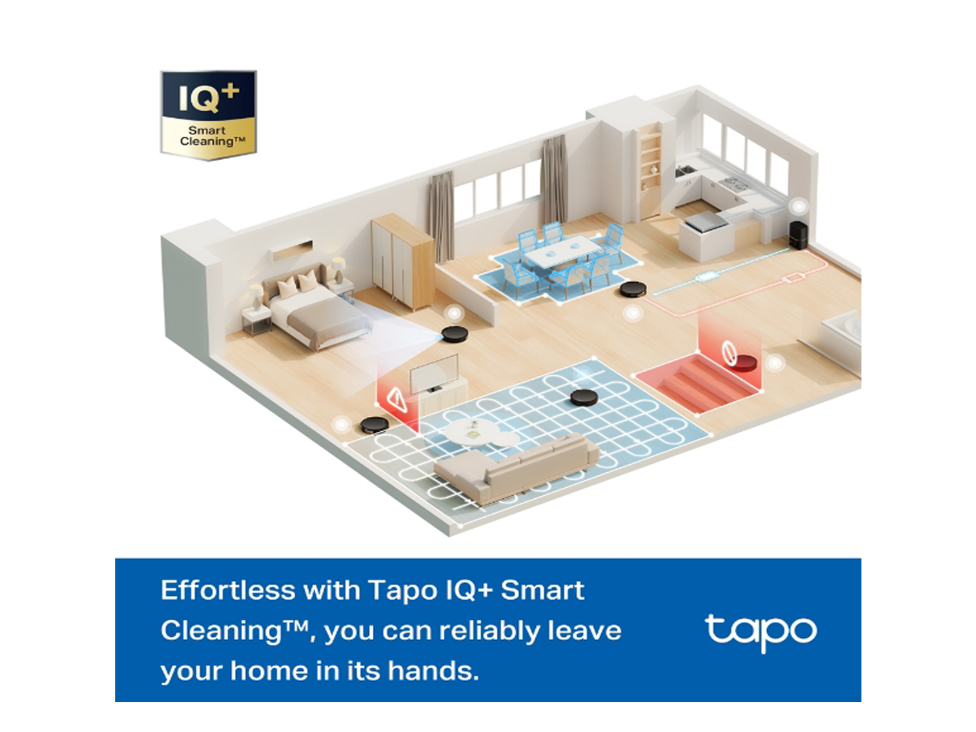Tapo RV20 Max Plus  5300Pa Suction MagSlim™ LiDAR Navigation  Robot Vacuum and Mop with Auto-Empty Dock - Best Prices