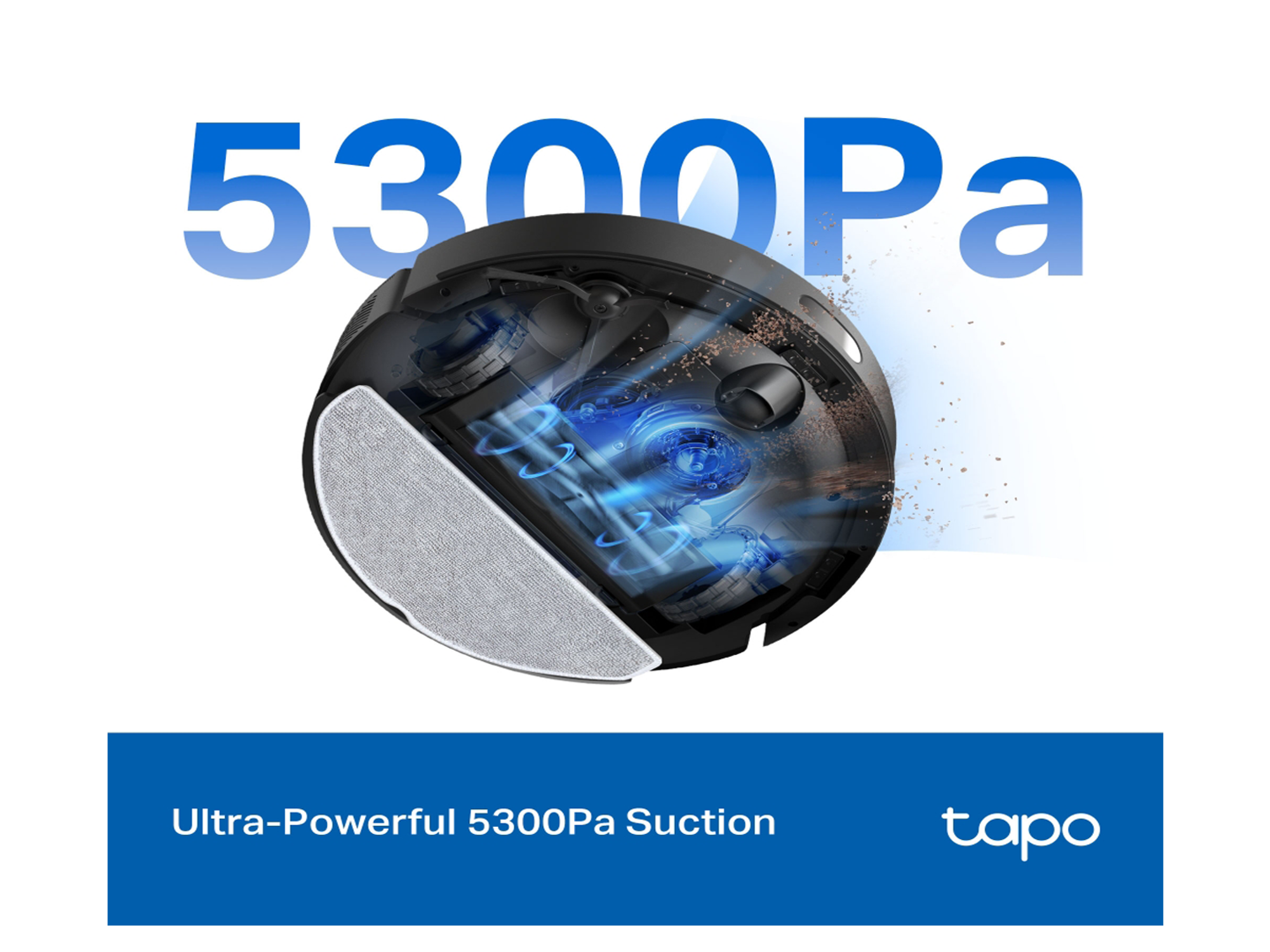 Tapo RV30 Max  5300Pa Hyper Suction Robot  Vacuum & Mop - Best Prices