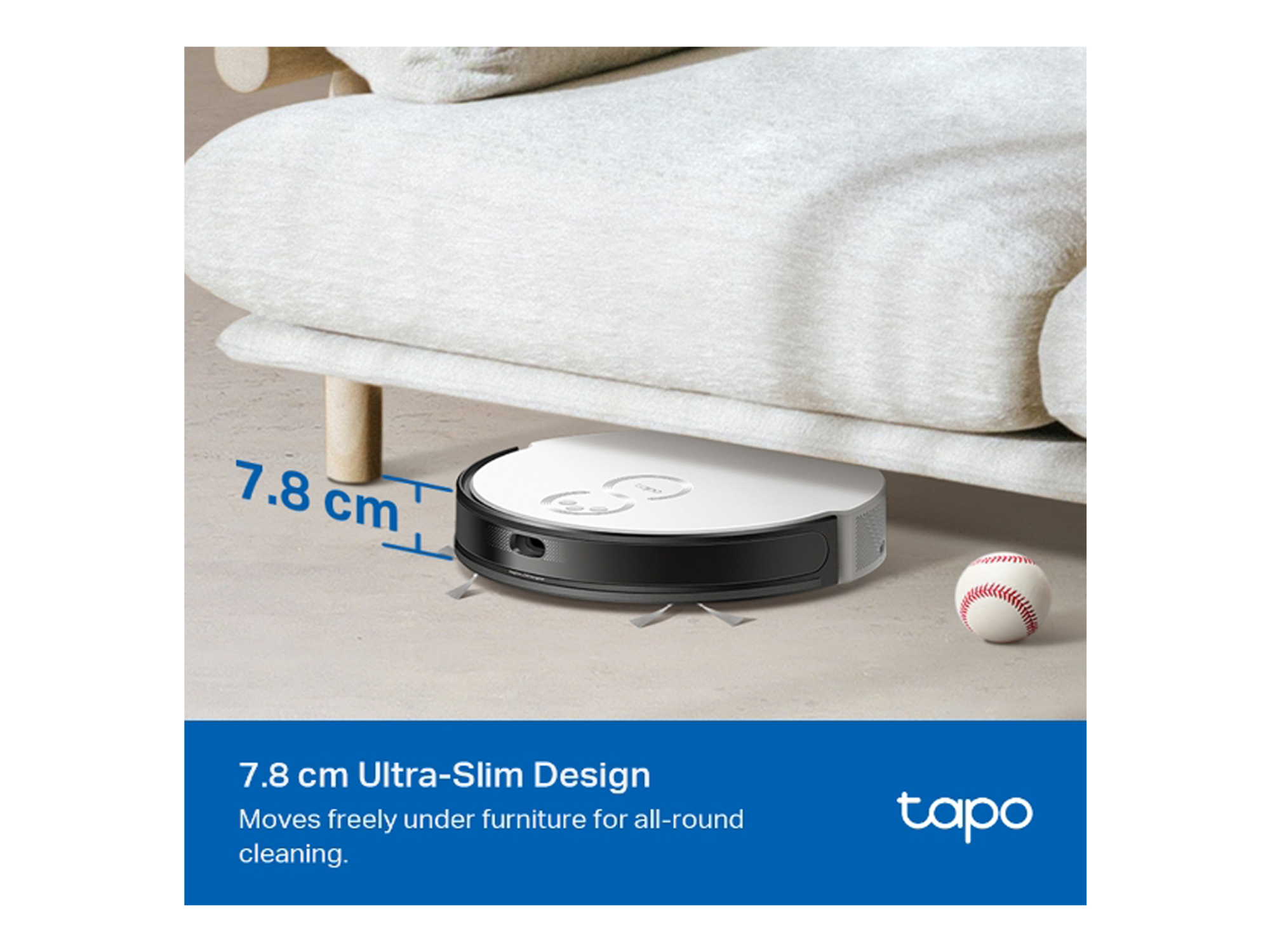 Tapo RV20 Mop Plus  MagSlim™ LiDAR Navigation Robot Vacuum  & Mop+ Smart Auto-Empty Dock - Best Prices