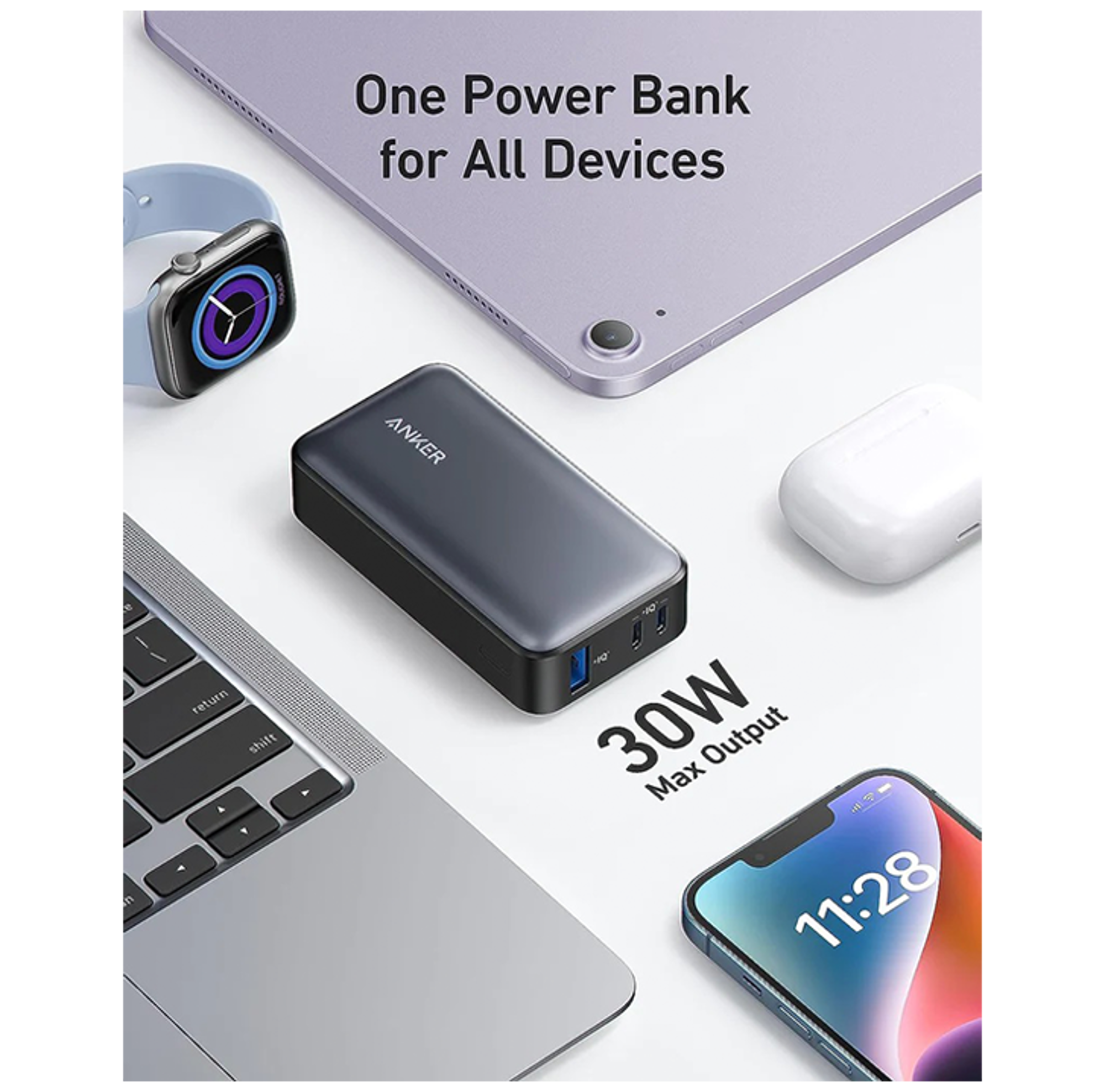 Anker 533 Power Bank 10,000mAh with Display - Best Prices