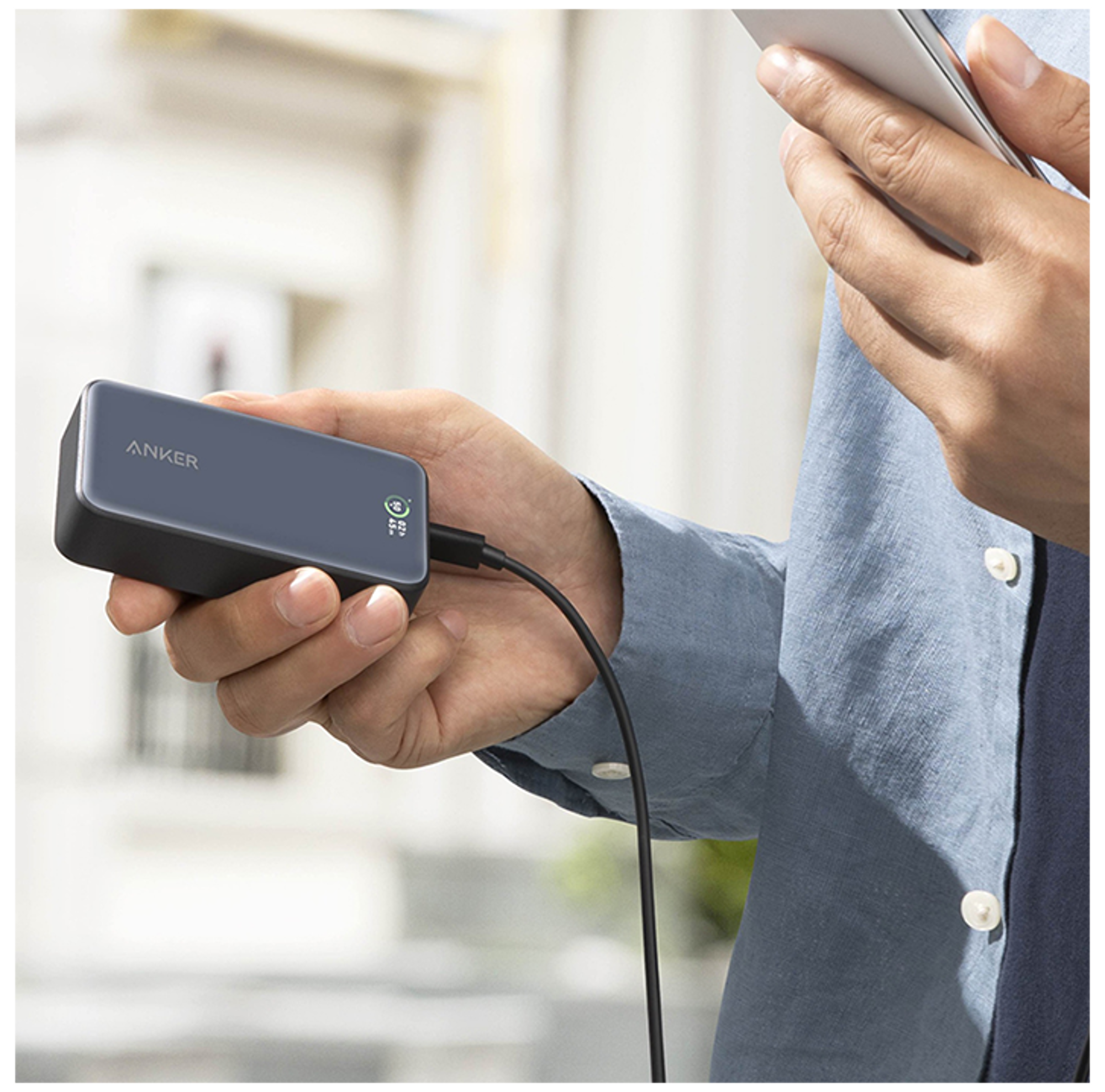 Anker 533 Power Bank 10,000mAh with Display - Best Prices