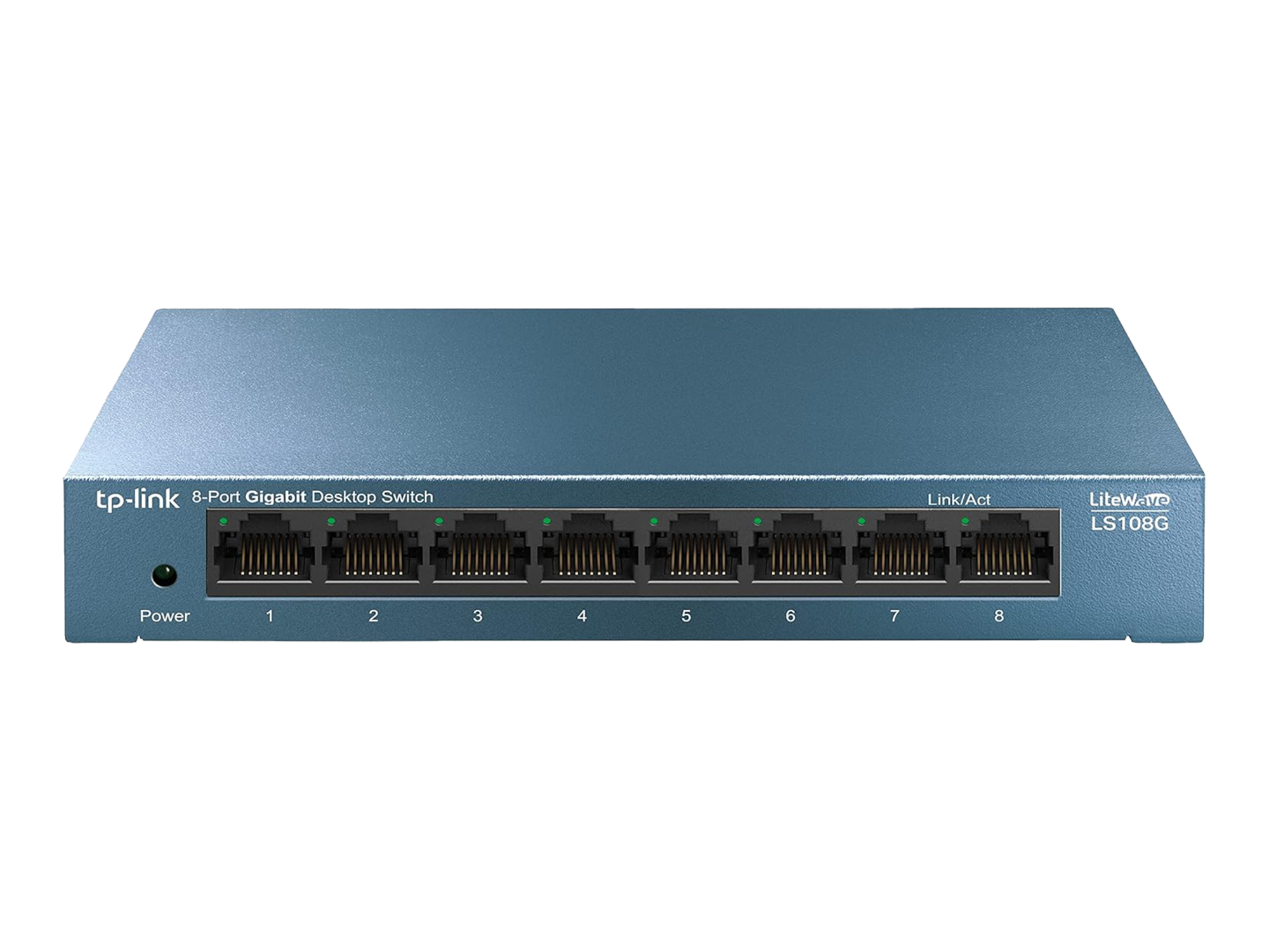 مركوسيس LS108G محول مكتبي ذات 8 مداخل