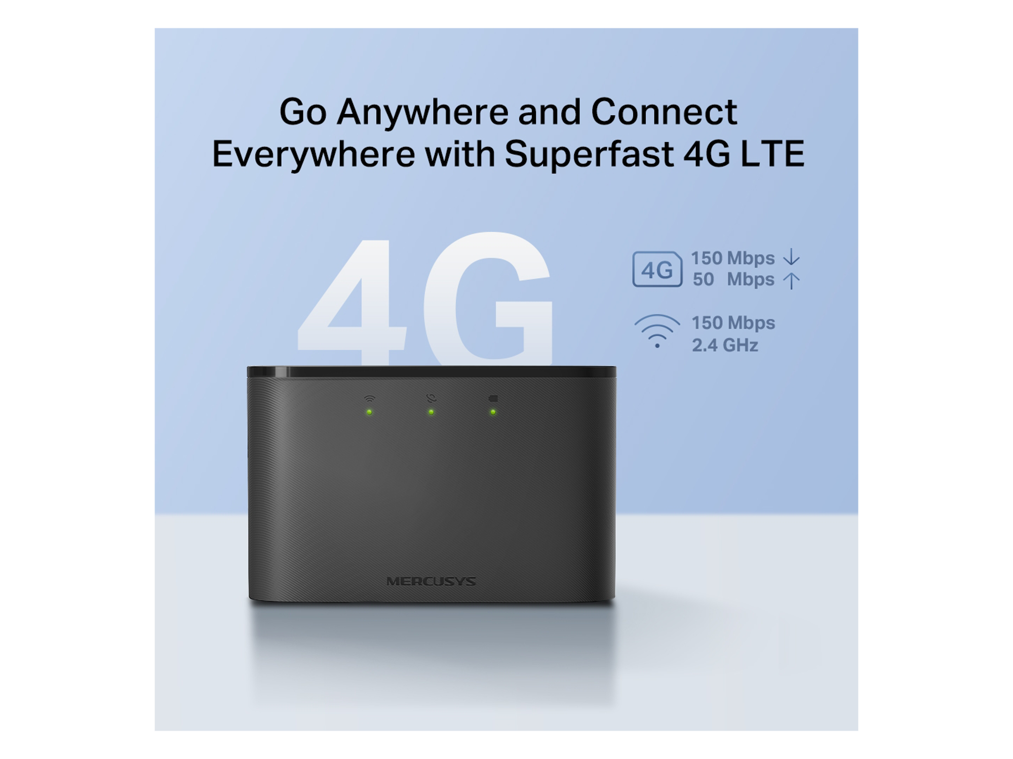 Mercusys MT110 4G LTE Mobile Wi-Fi - Best Prices