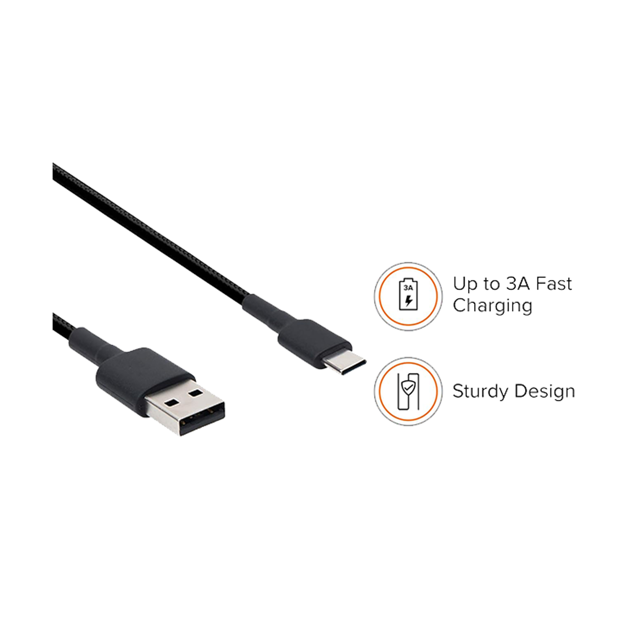 Xiaomi Braided USB Type-C Cable 1m - Best Prices