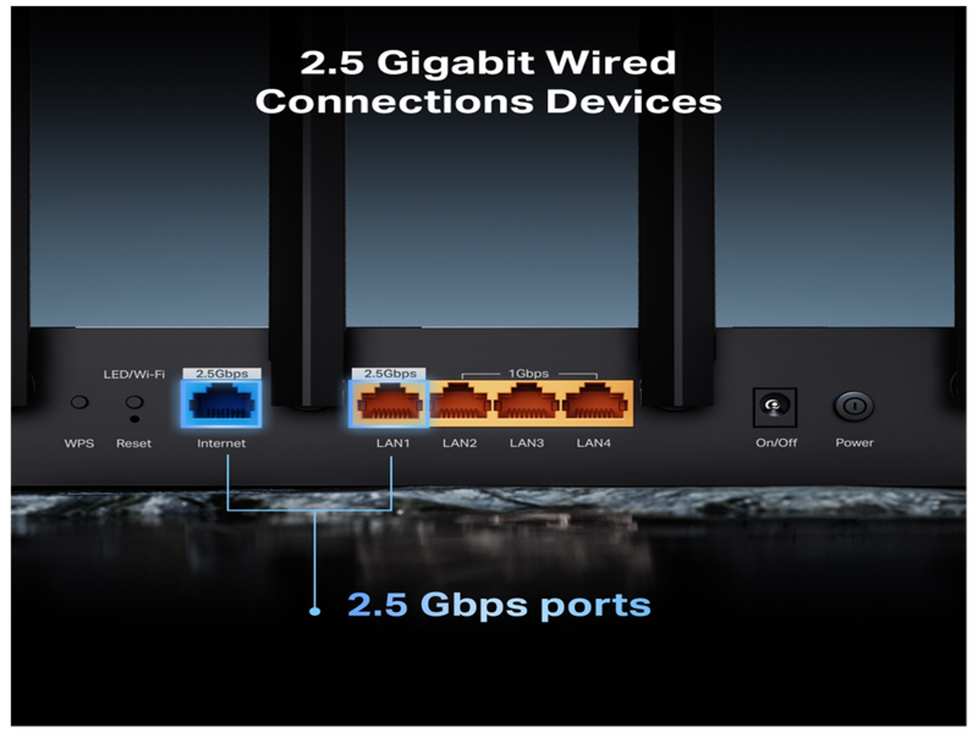 Tp-Link Archer BE400  BE6500 Dual-Band Wi-Fi 7 Router - Best Prices