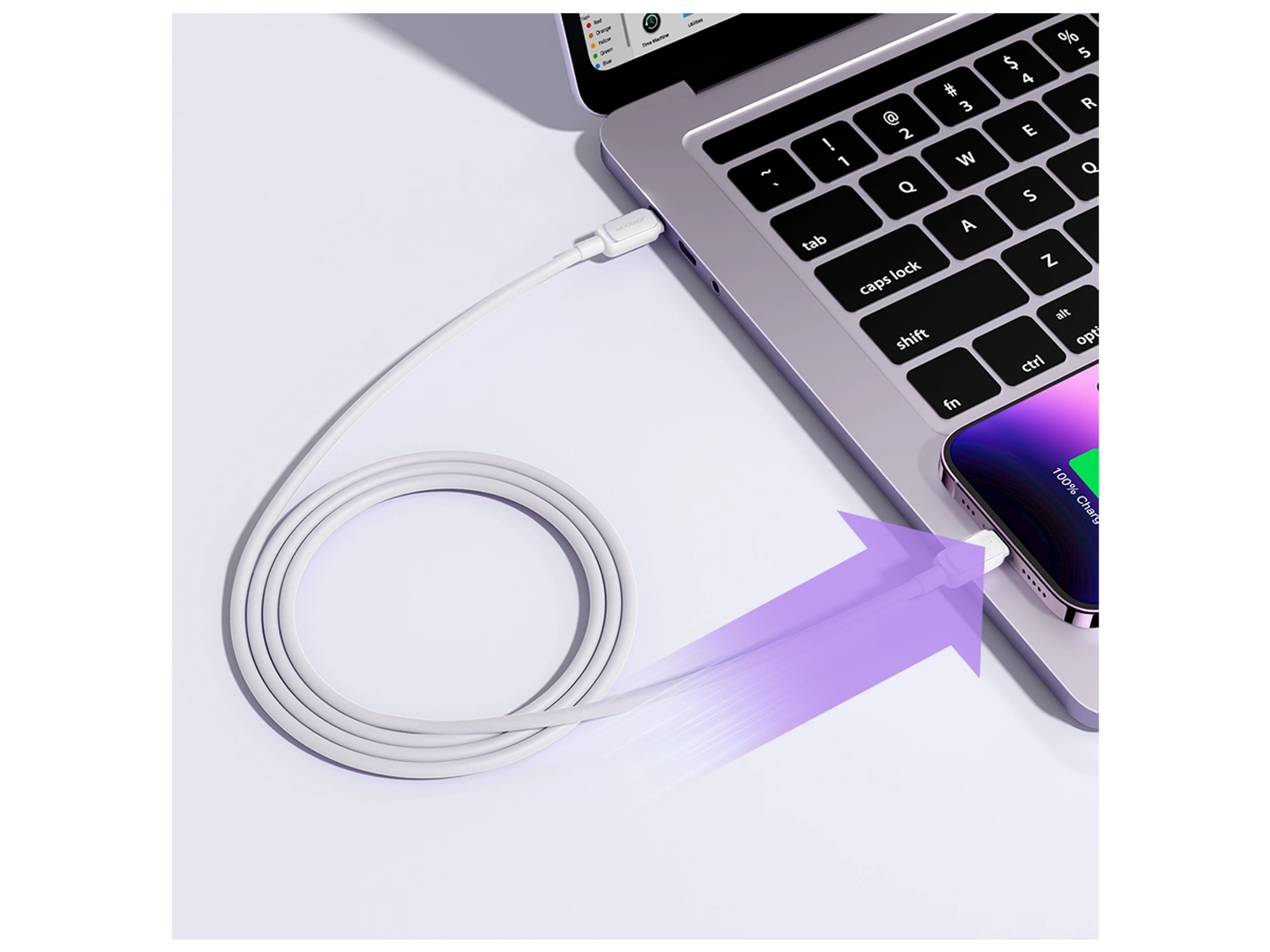 JoyRoom Multi-Color Series S-A14 USB-C to Lightning 20W Cable - Best Prices