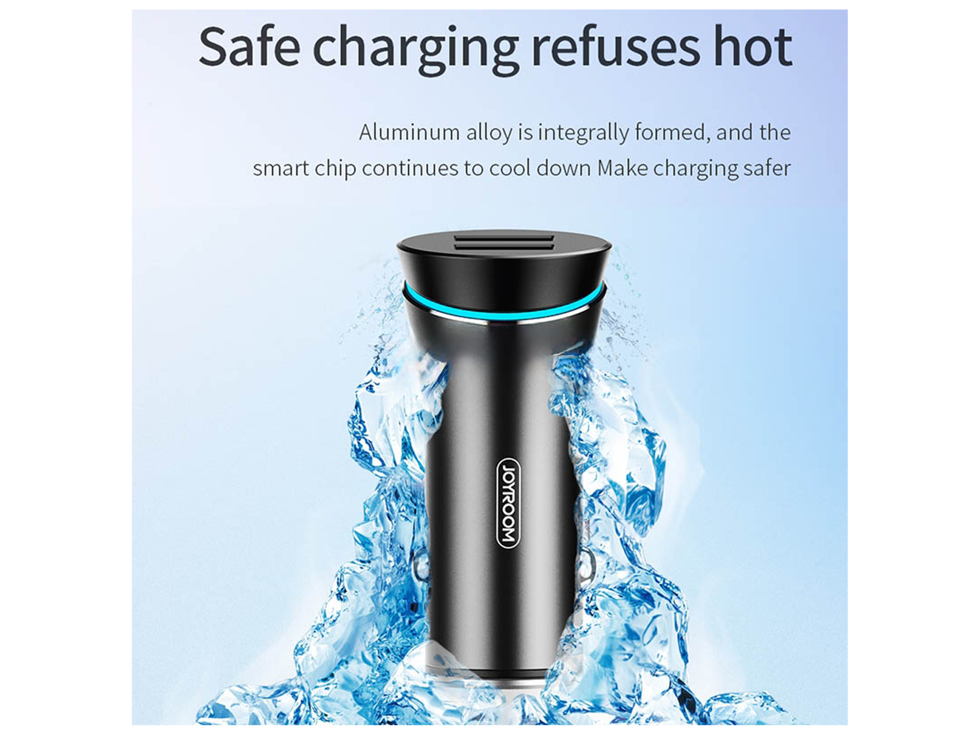 JoyRoom JR-C08 Extreme Speed Series QC3.0 + 2.4A Dual USB Port Car Charger - Best Prices