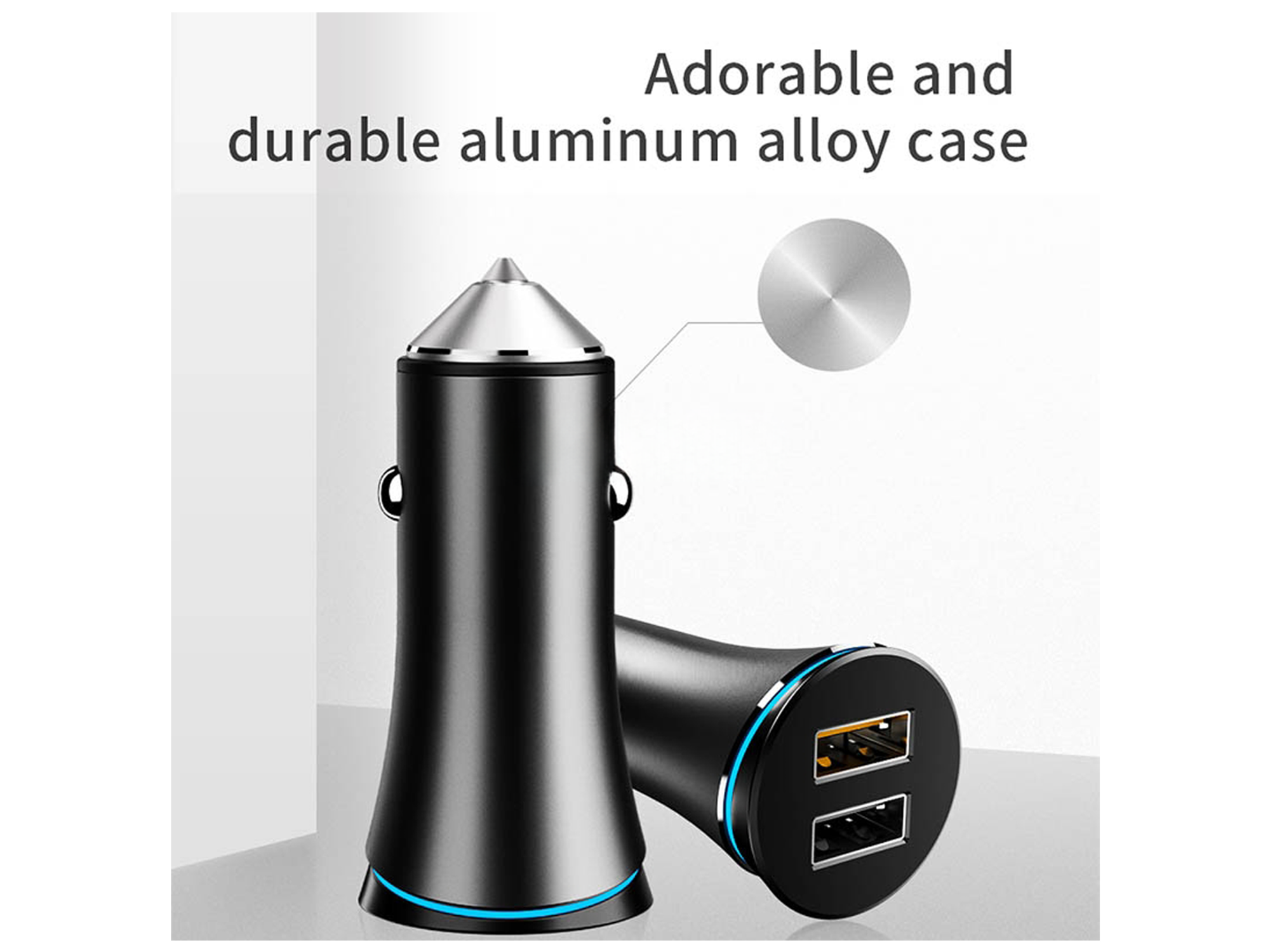 JoyRoom JR-C08 Extreme Speed Series QC3.0 + 2.4A Dual USB Port Car Charger - Best Prices