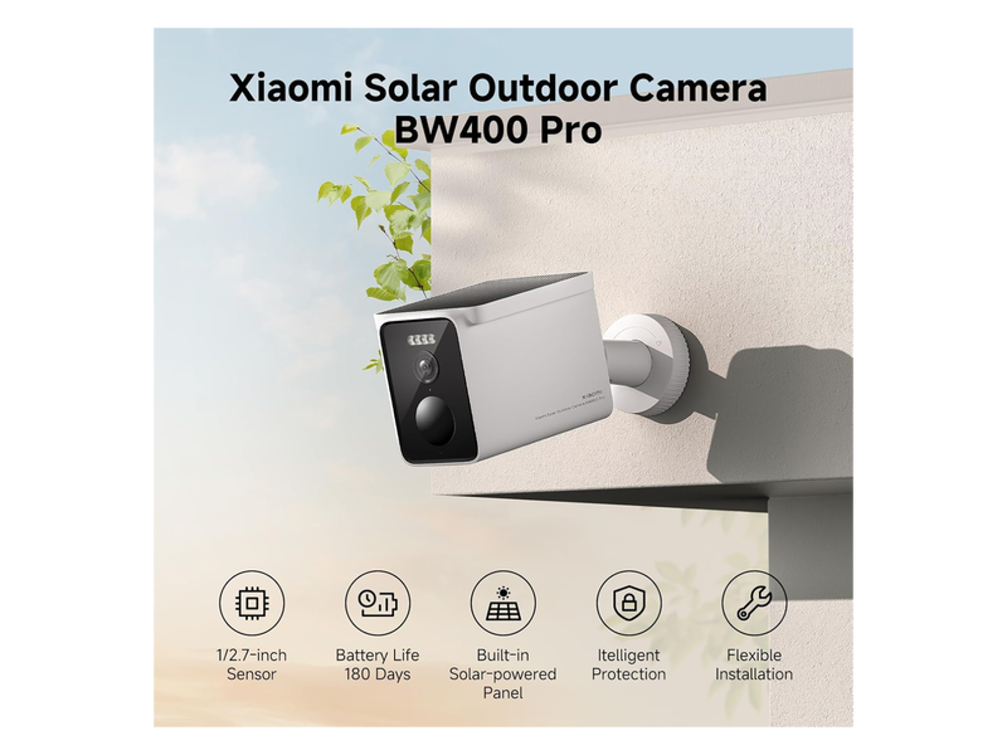 Xiaomi Solar Outdoor Camera BW400 Pro Set - Best Prices