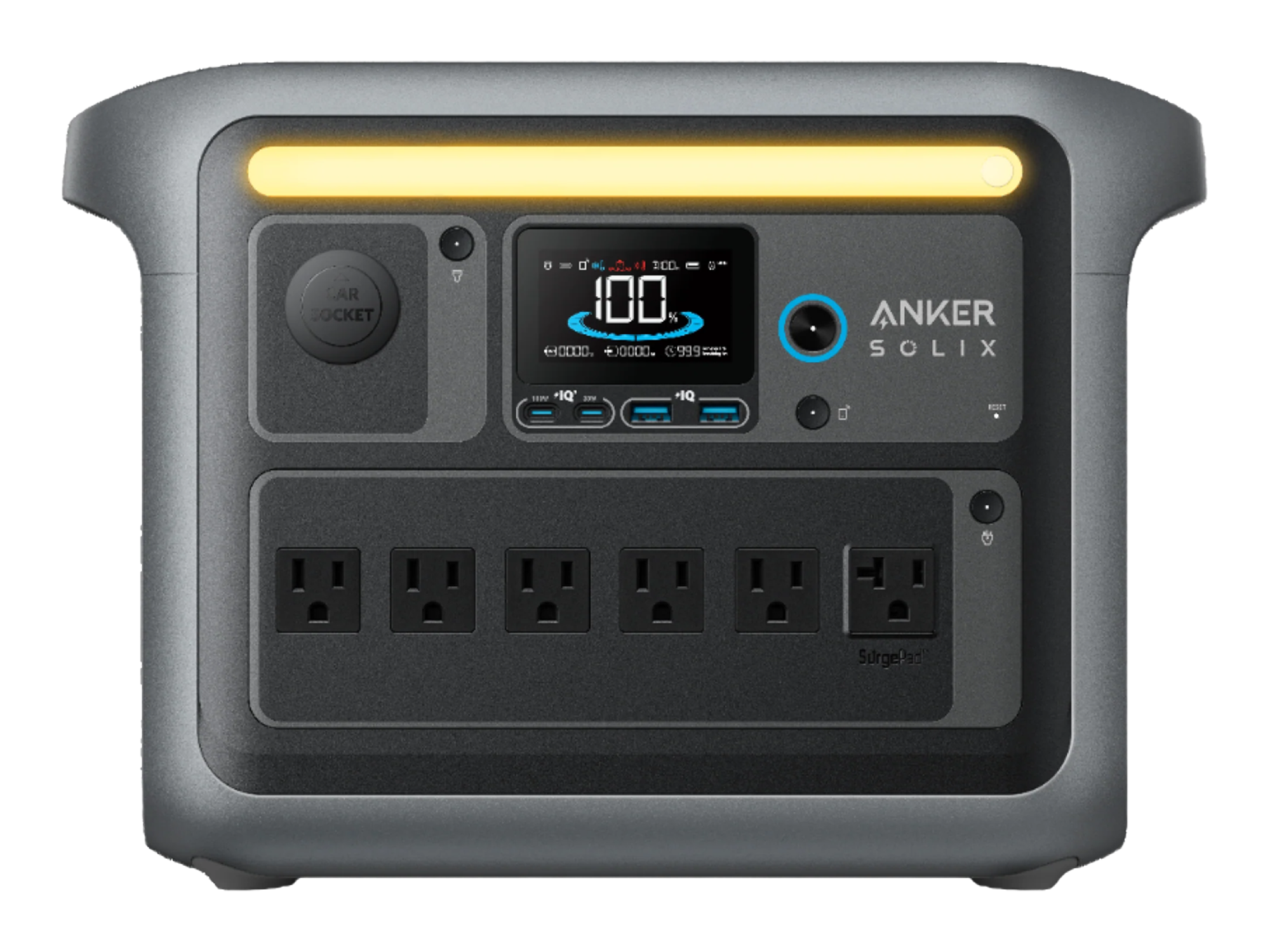 Anker SOLIX C1000 Portable Power Station - 1,056Wh | 1,800W - Best Prices