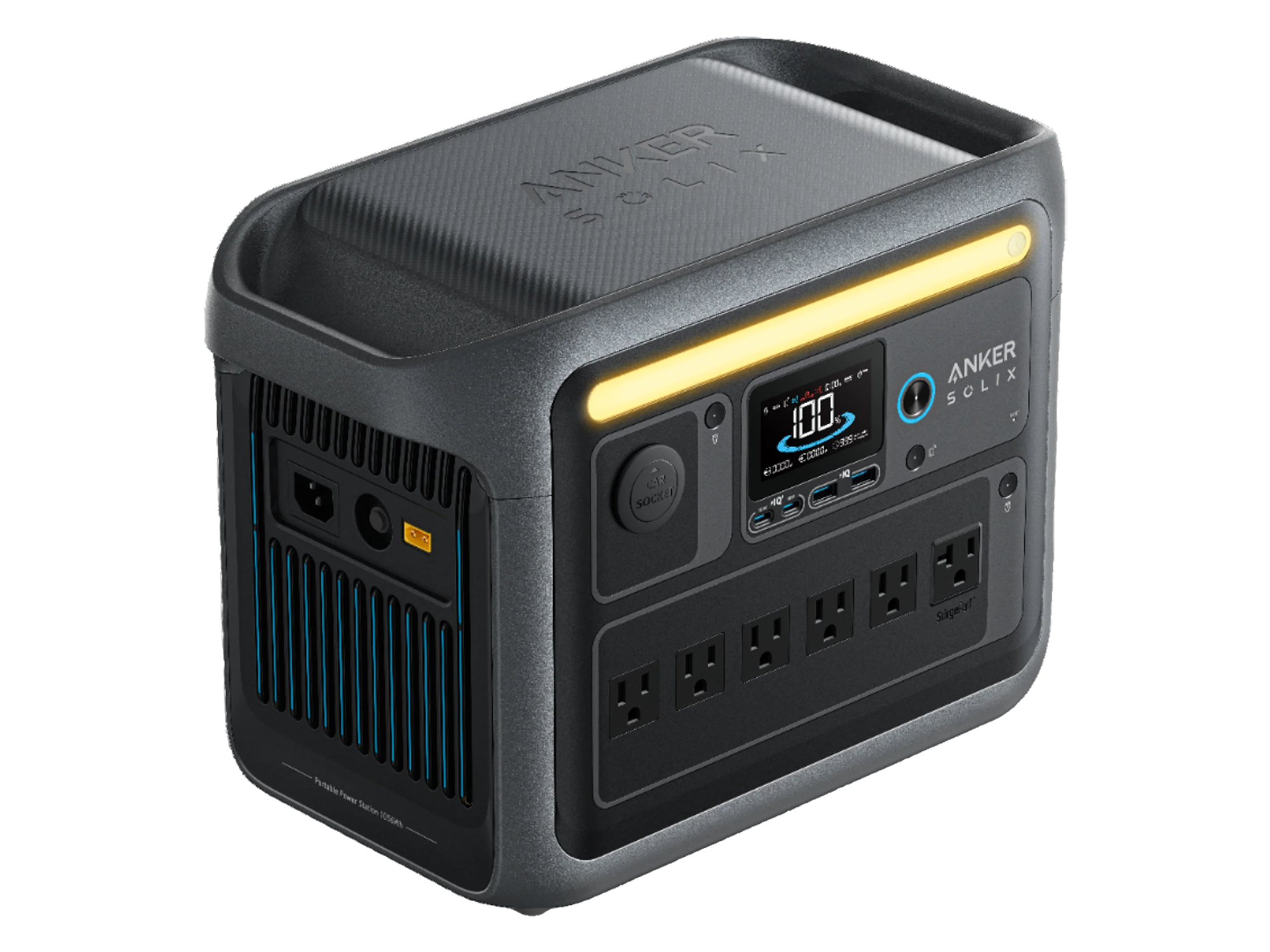Anker SOLIX C1000 Portable Power Station - 1,056Wh | 1,800W - Best Prices